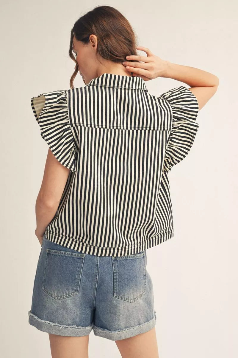 Charming Bliss Stripe Vest