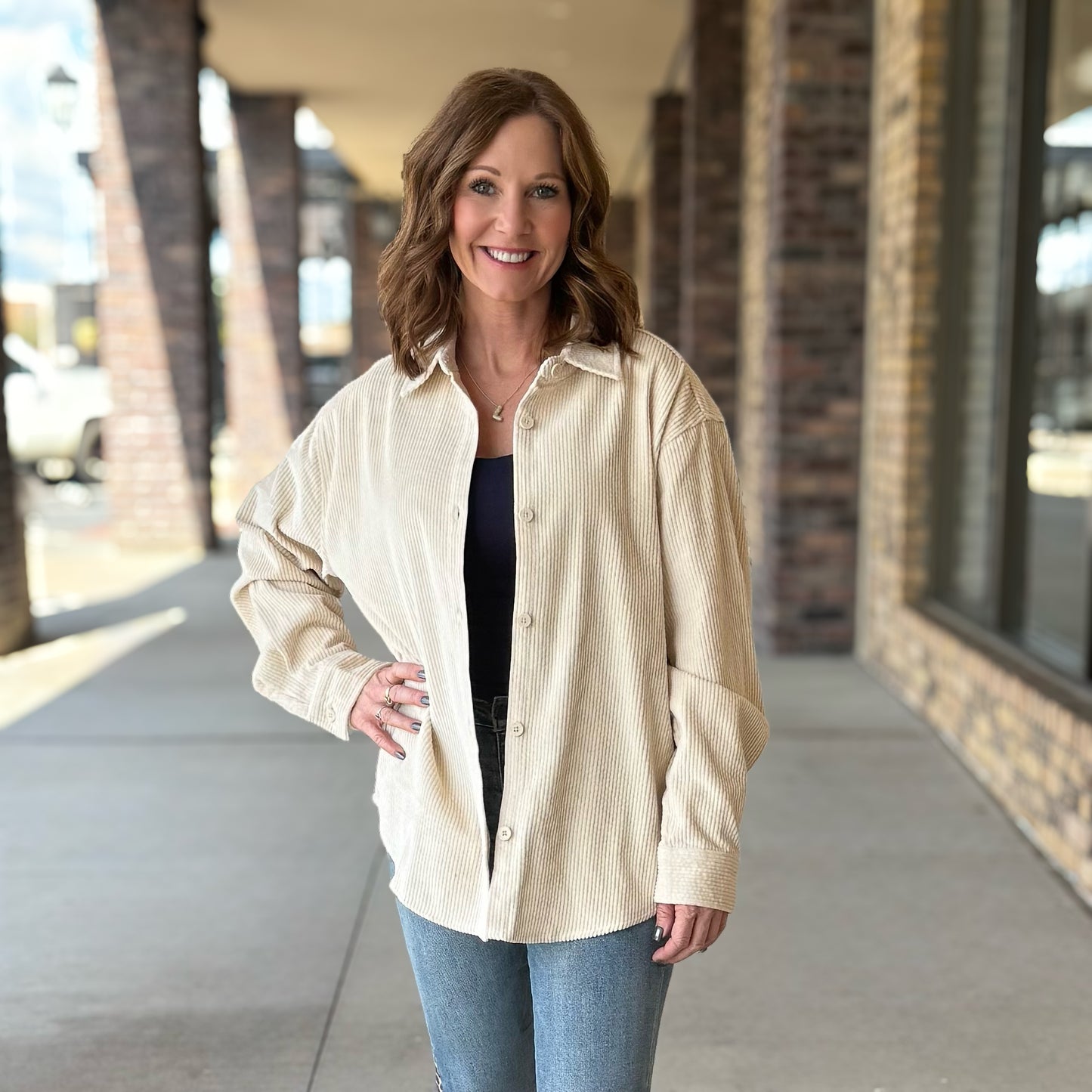 Fall's Best Corduroy Shacket: 3 Colors