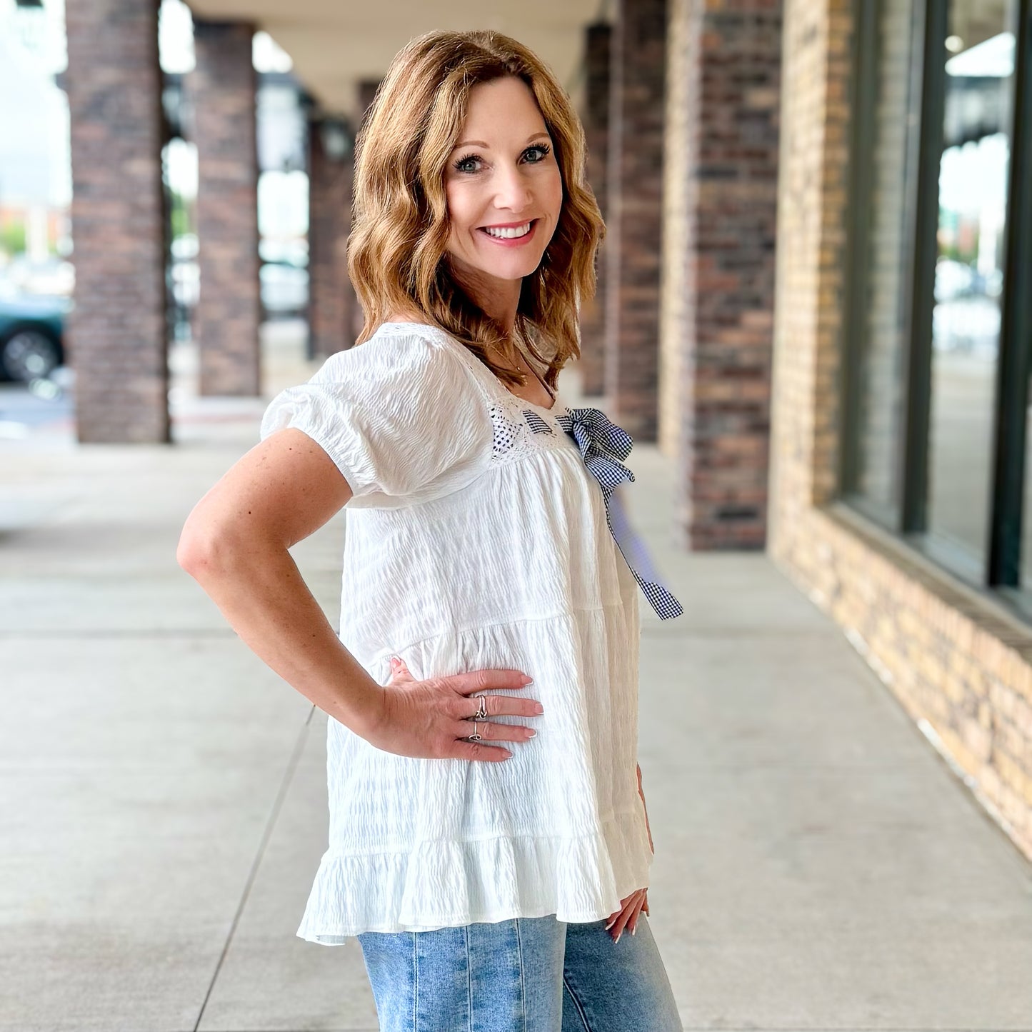 Summer Picnic Blouse