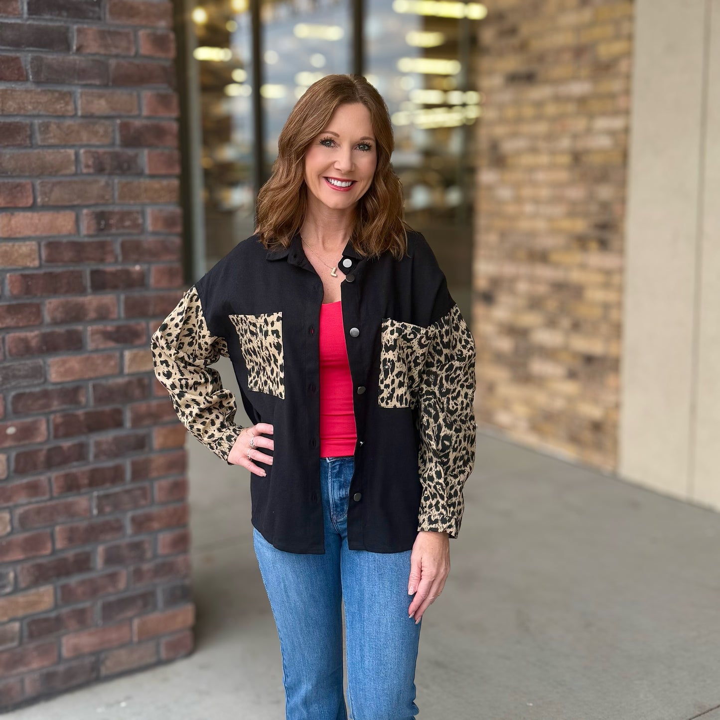 Leopard Shacket: 2 Colors