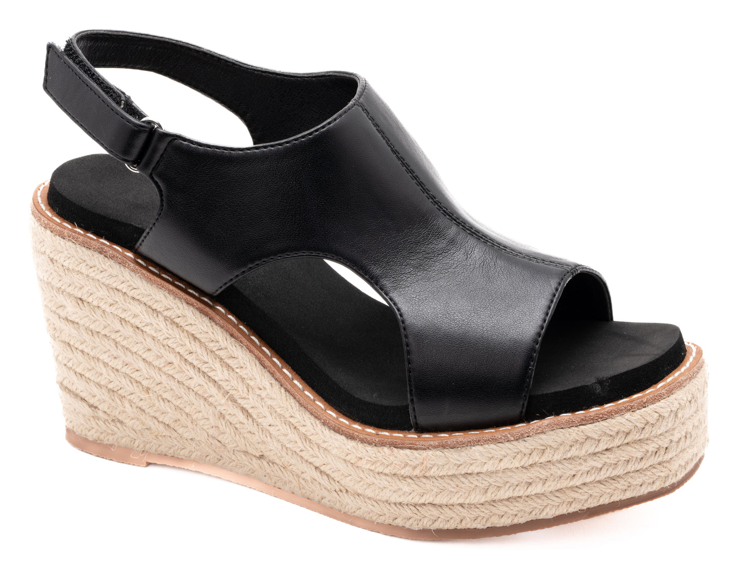 Corkys Freddie Wedge: Black