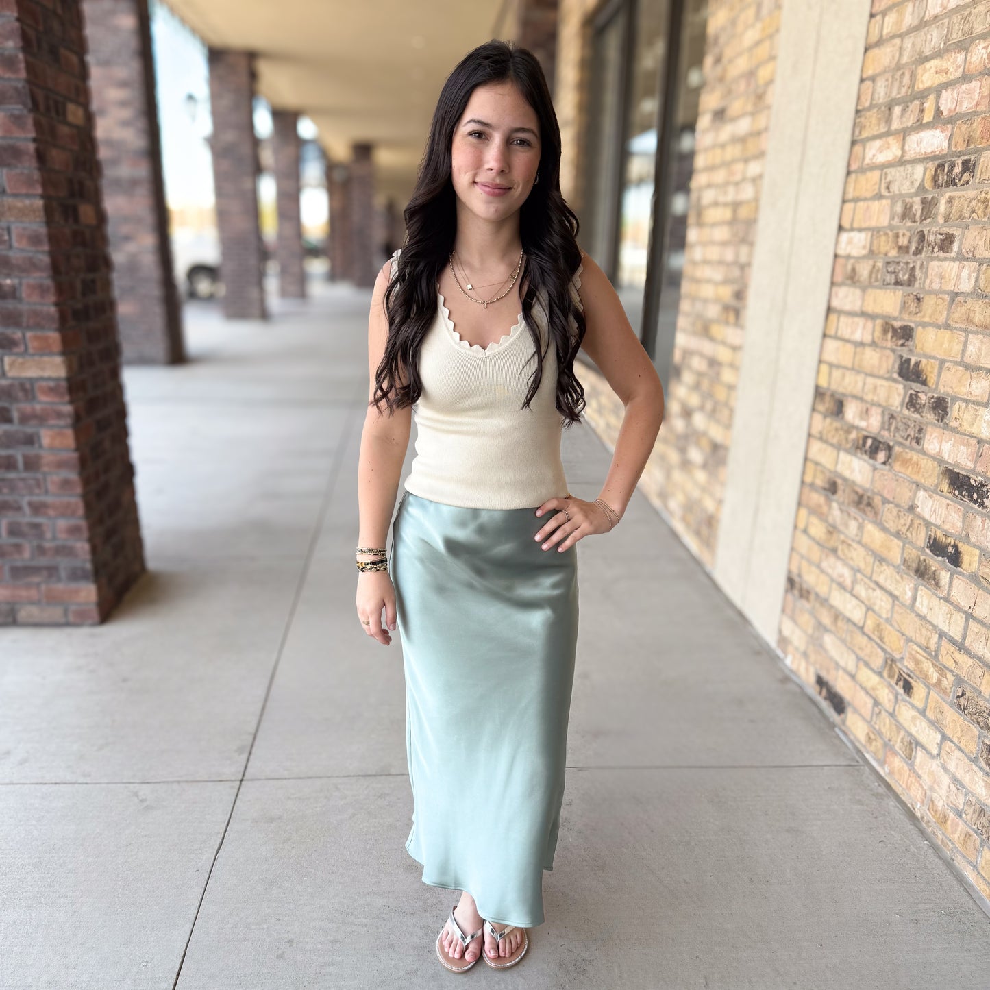 Chic Satin Skirts