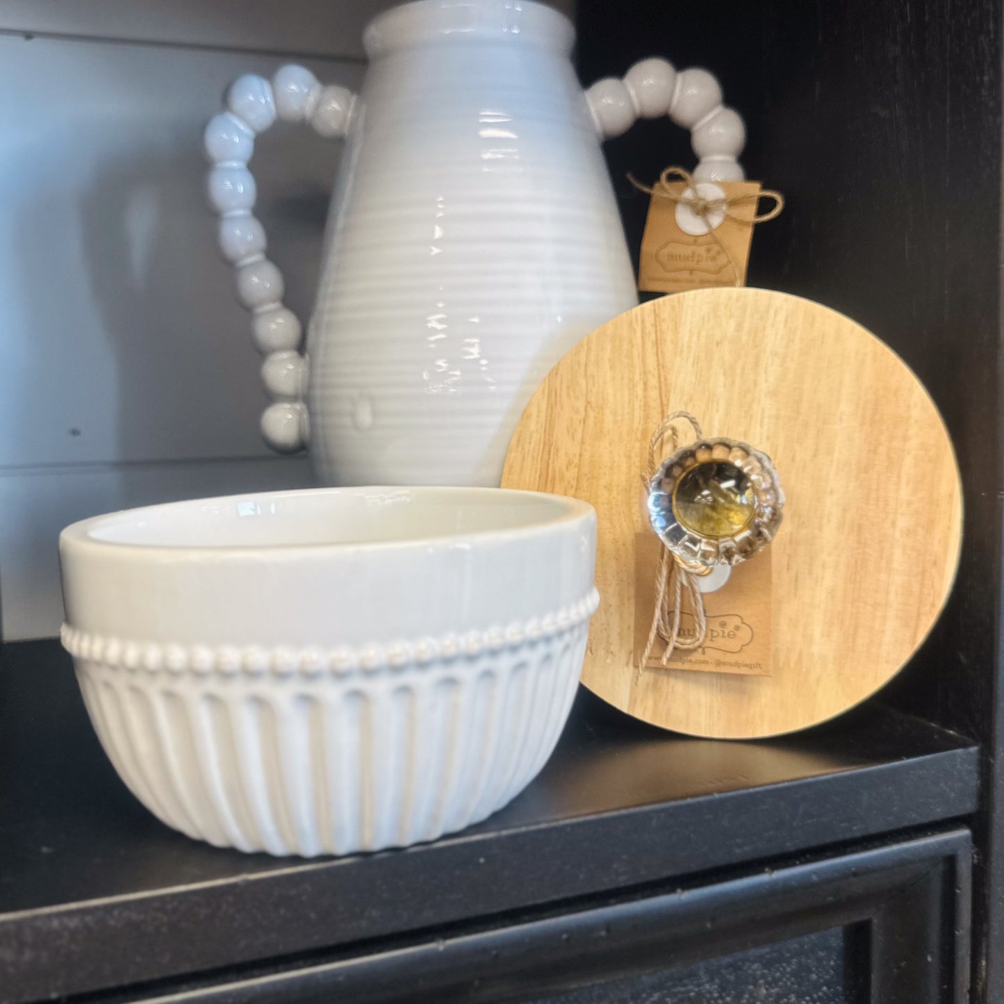 Mud Pie Door Knob Tidbit Set