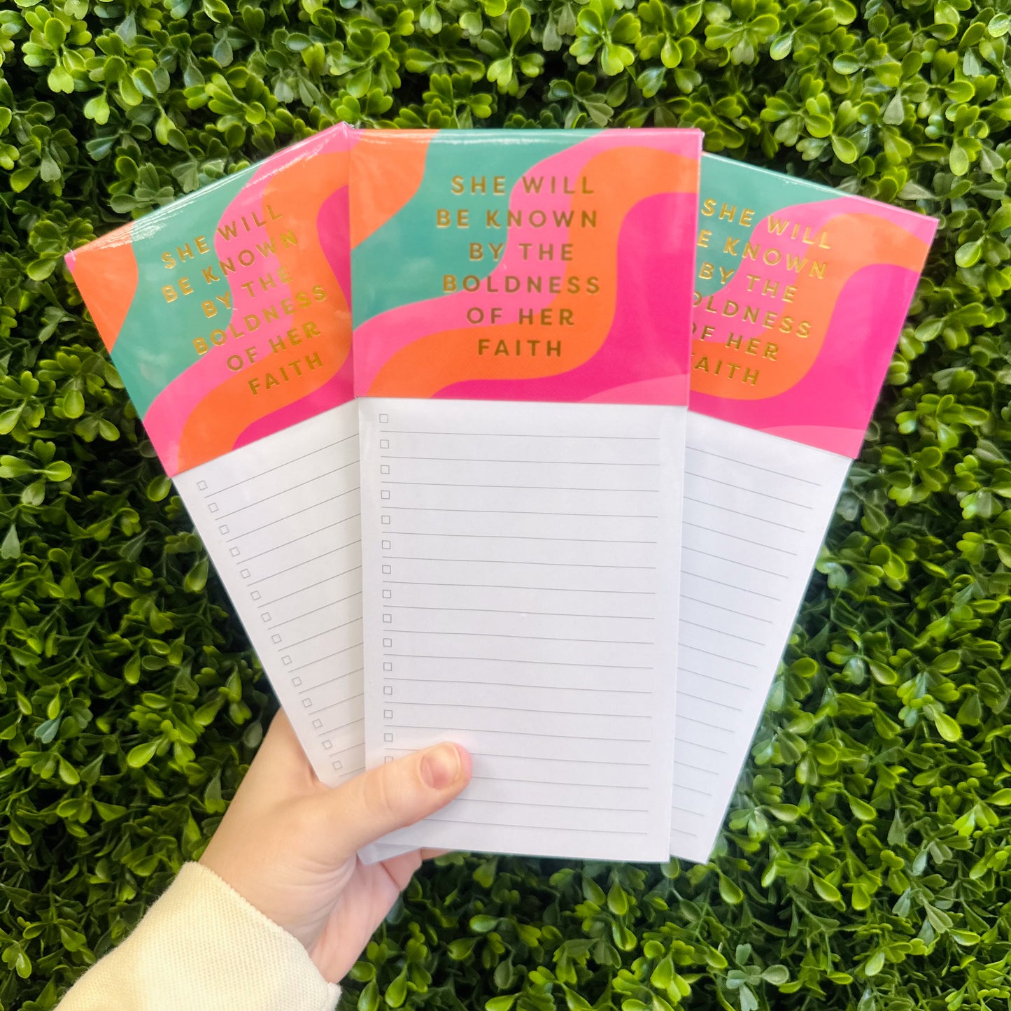 Bold Faith Notepad