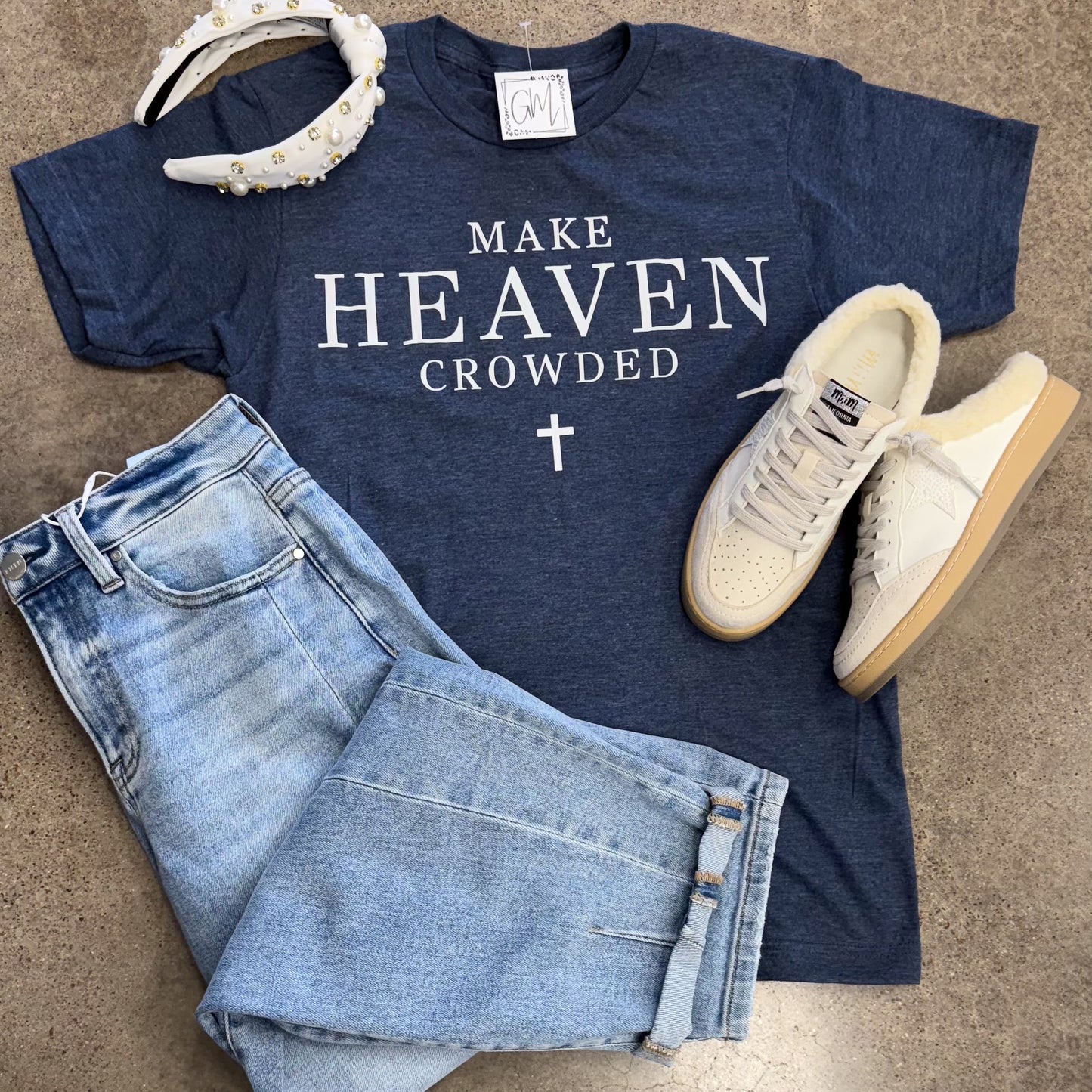 Make Heaven Crowded Tee