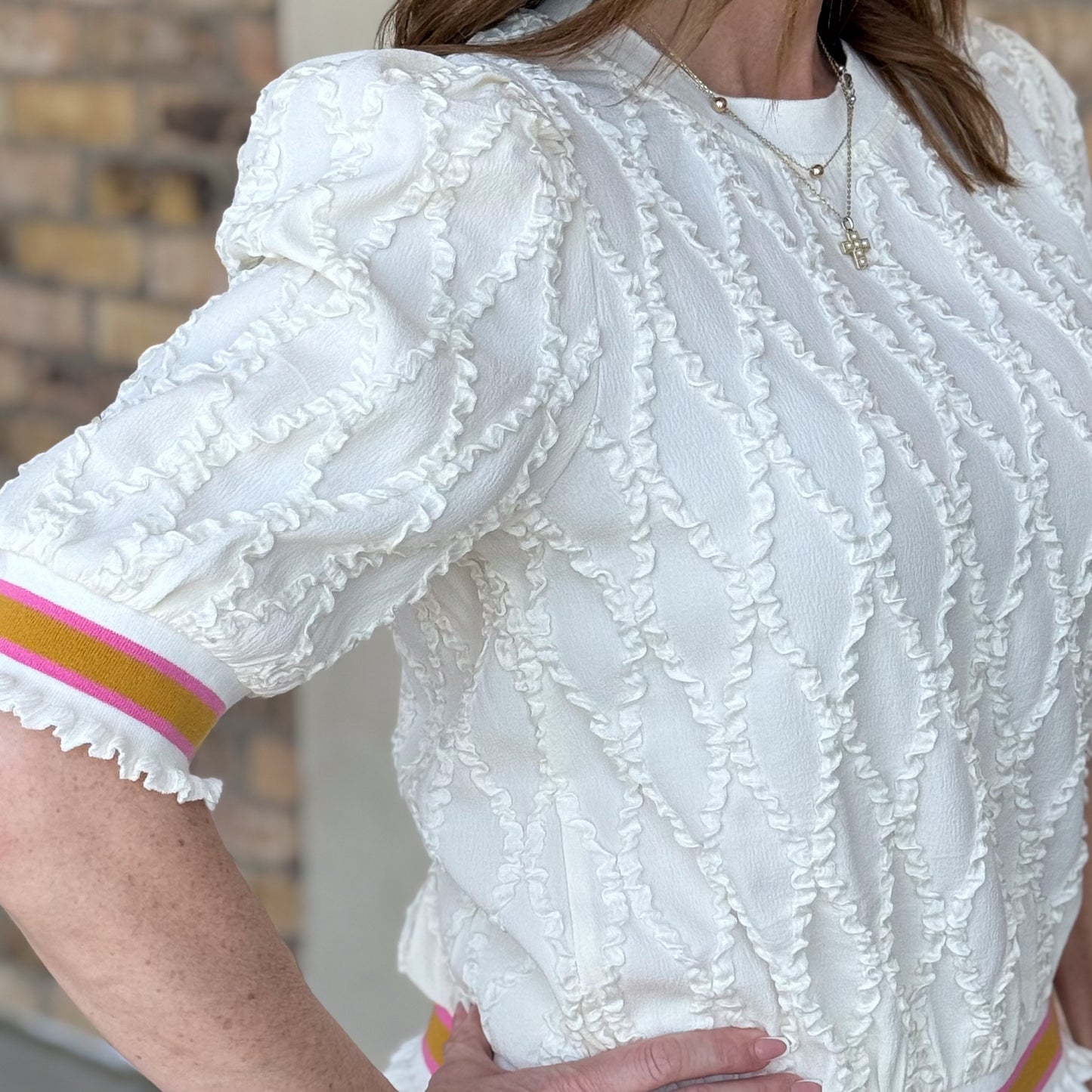 Classy Textured Blouse