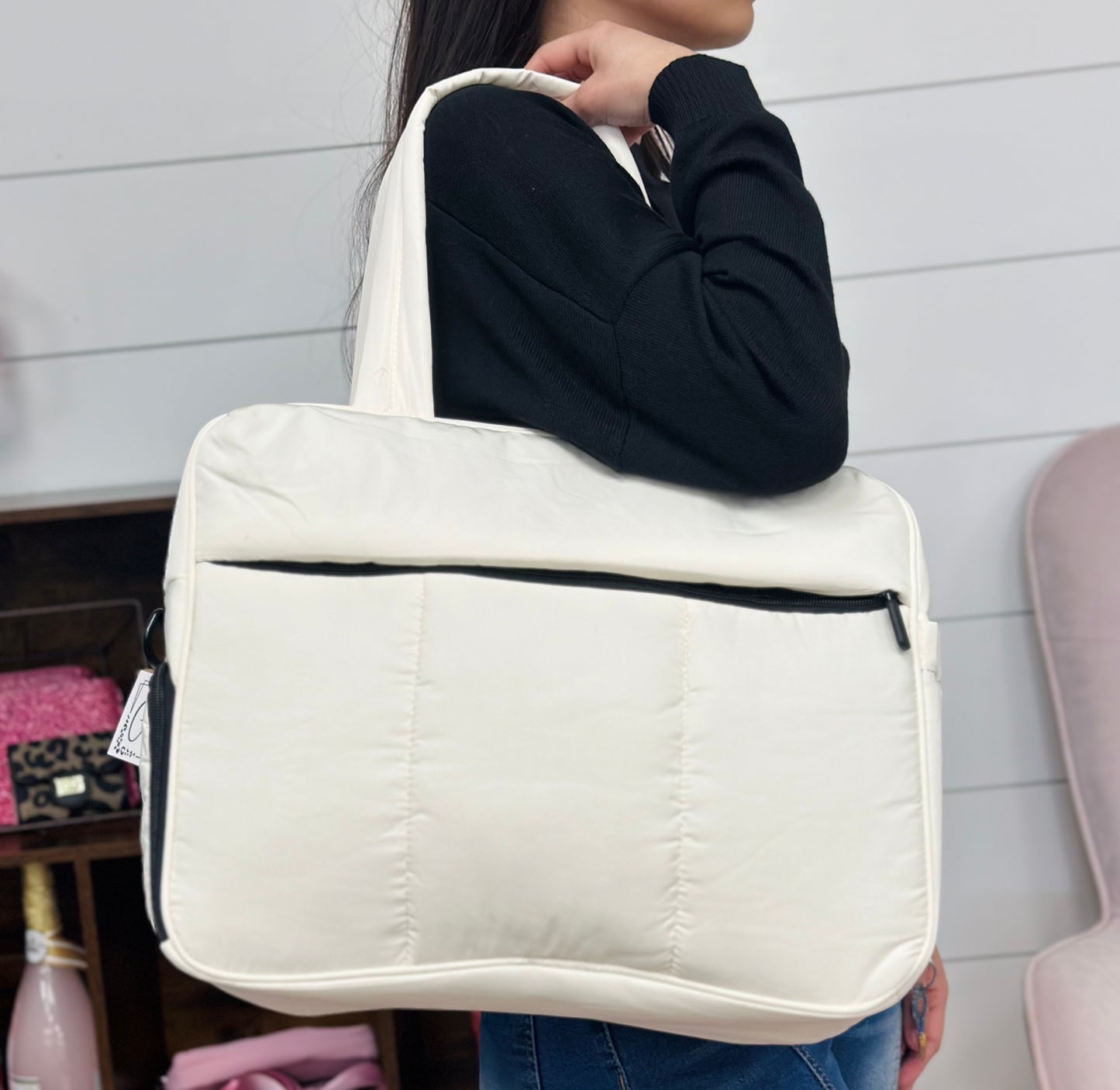 Travel Puffer Duffle Bag