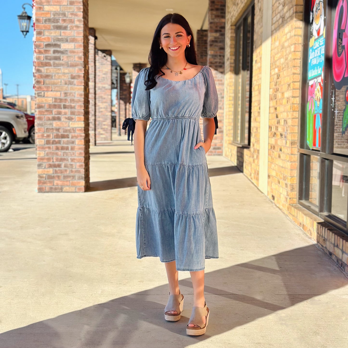 Denim Grace Dress