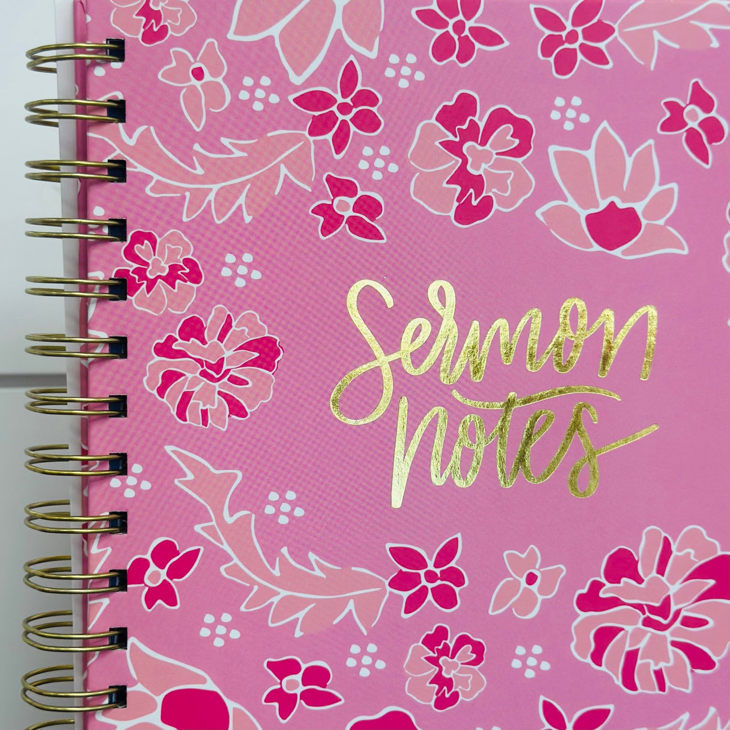Sermon Notes Journal Riviera Blossoms