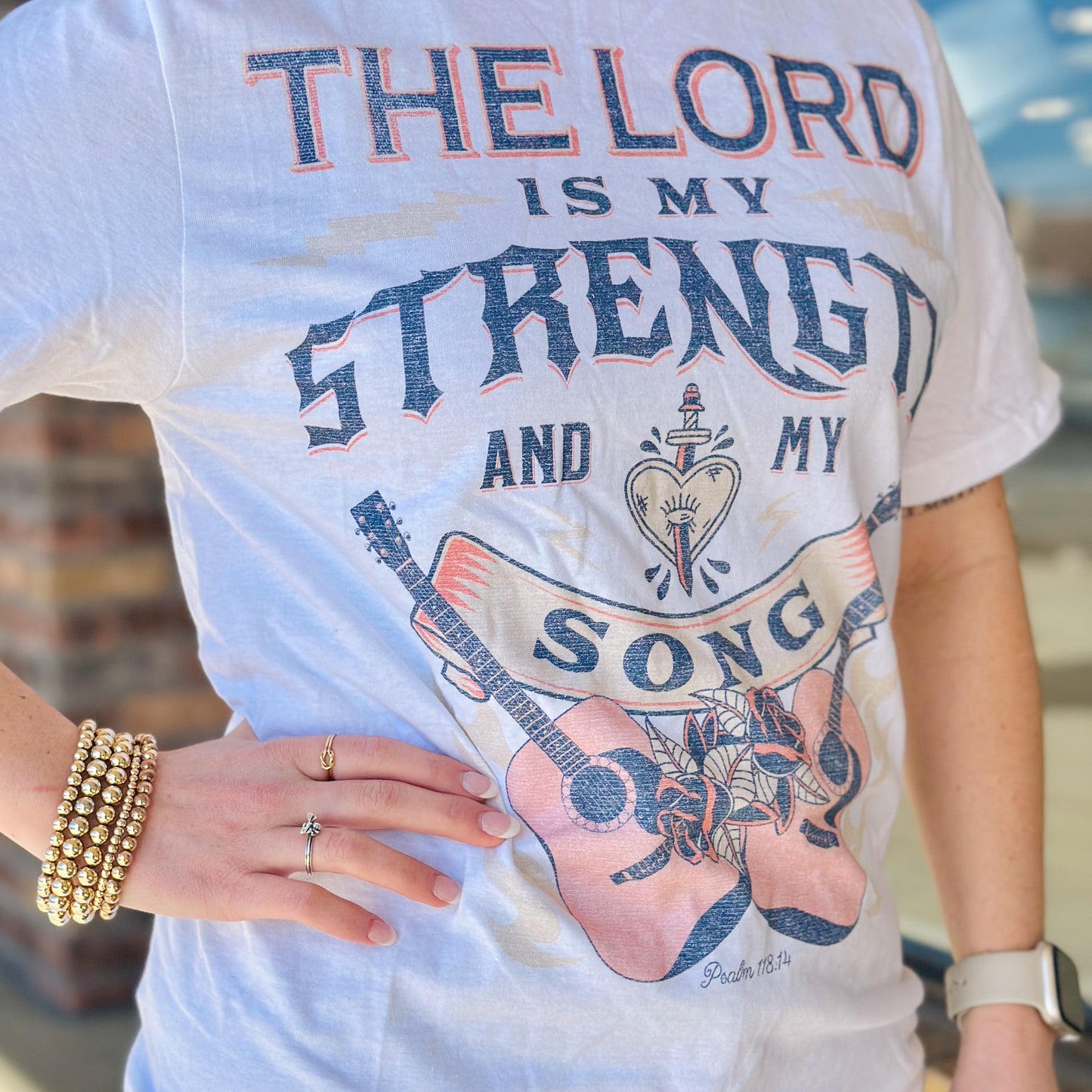 The Lord Is My Strength and My Song Tee