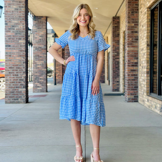 Blue Prairie Dress