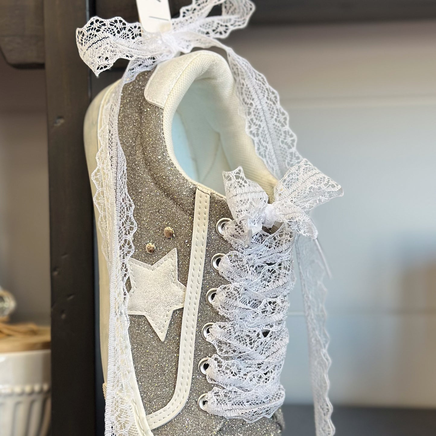 White Lace Shoe Laces