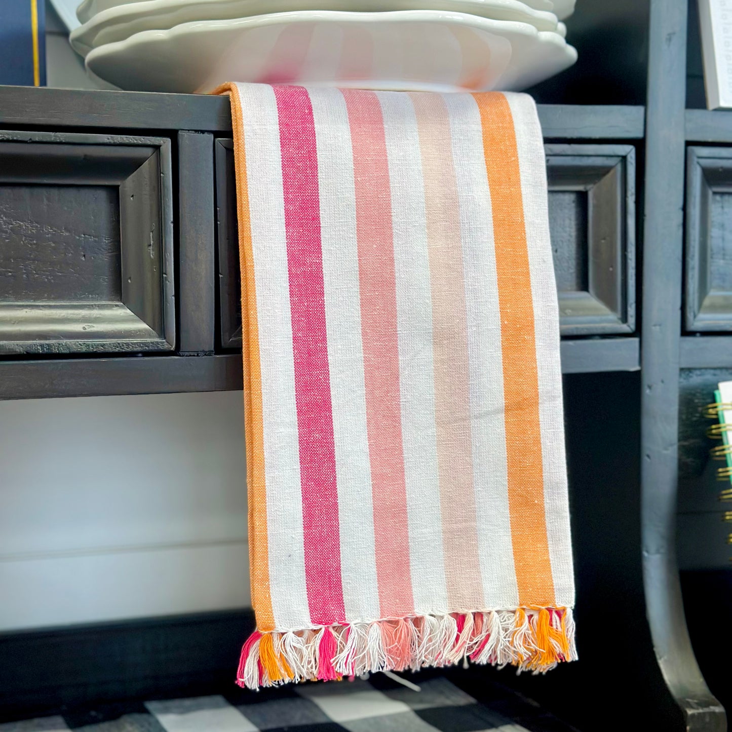 Pink Sunset Hand Towel