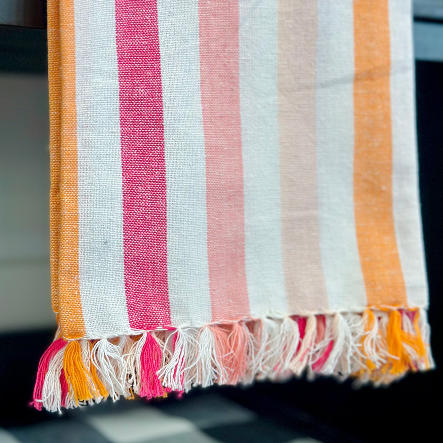 Pink Sunset Hand Towel