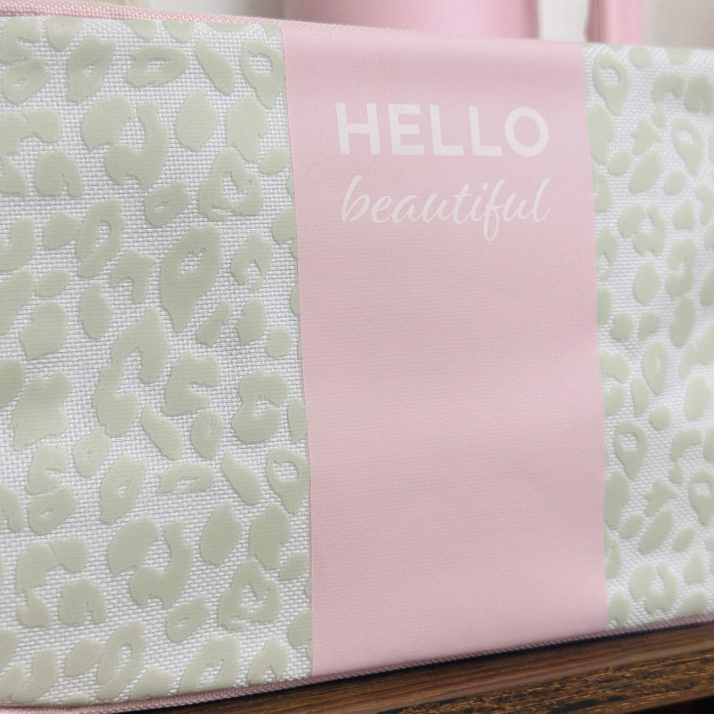 Hello Beautiful Cosmetic Bag