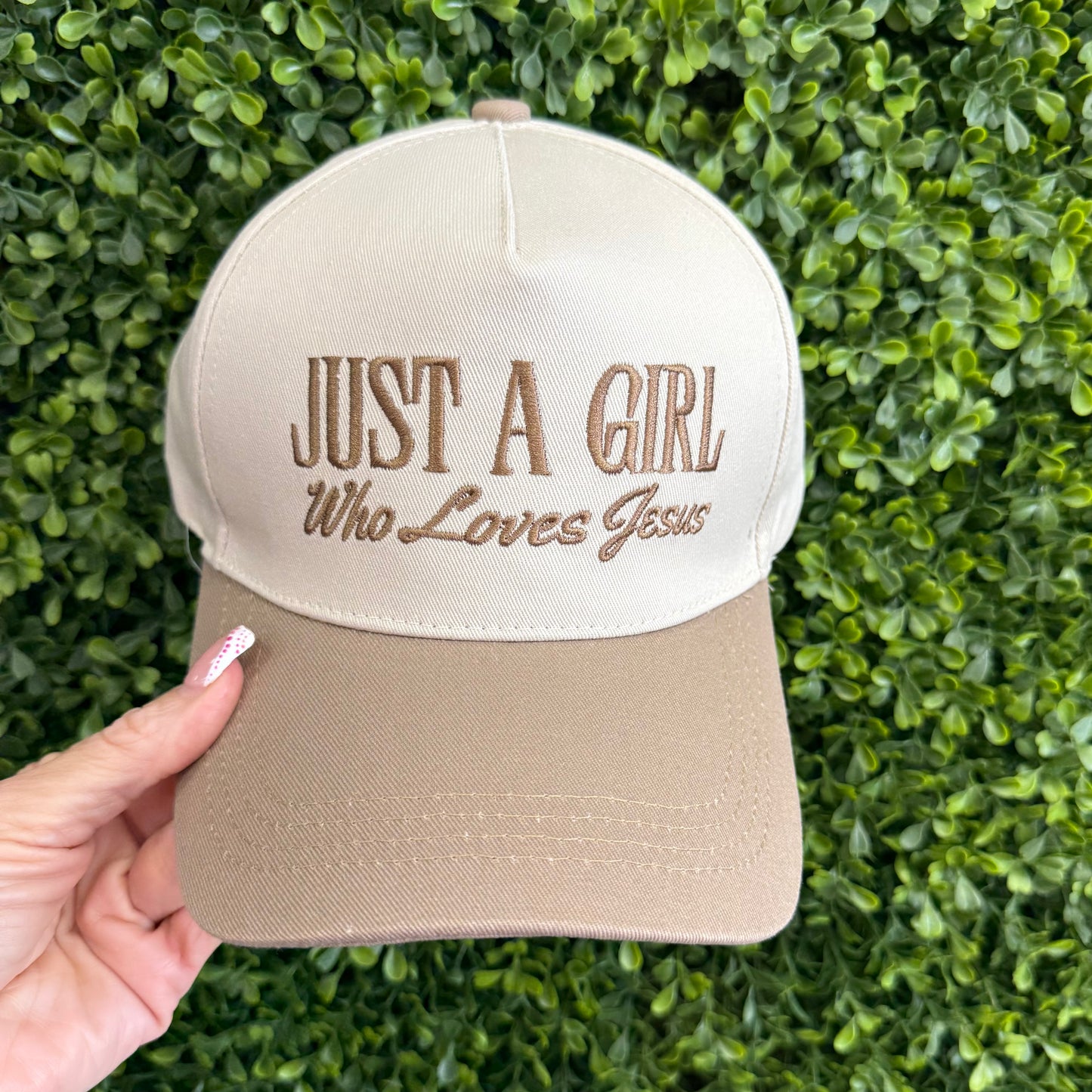 Just A Girl Who Loves Jesus Hat