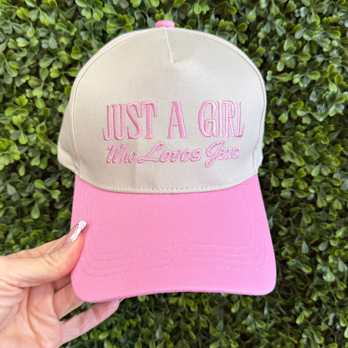 Just A Girl Who Loves Jesus Hat