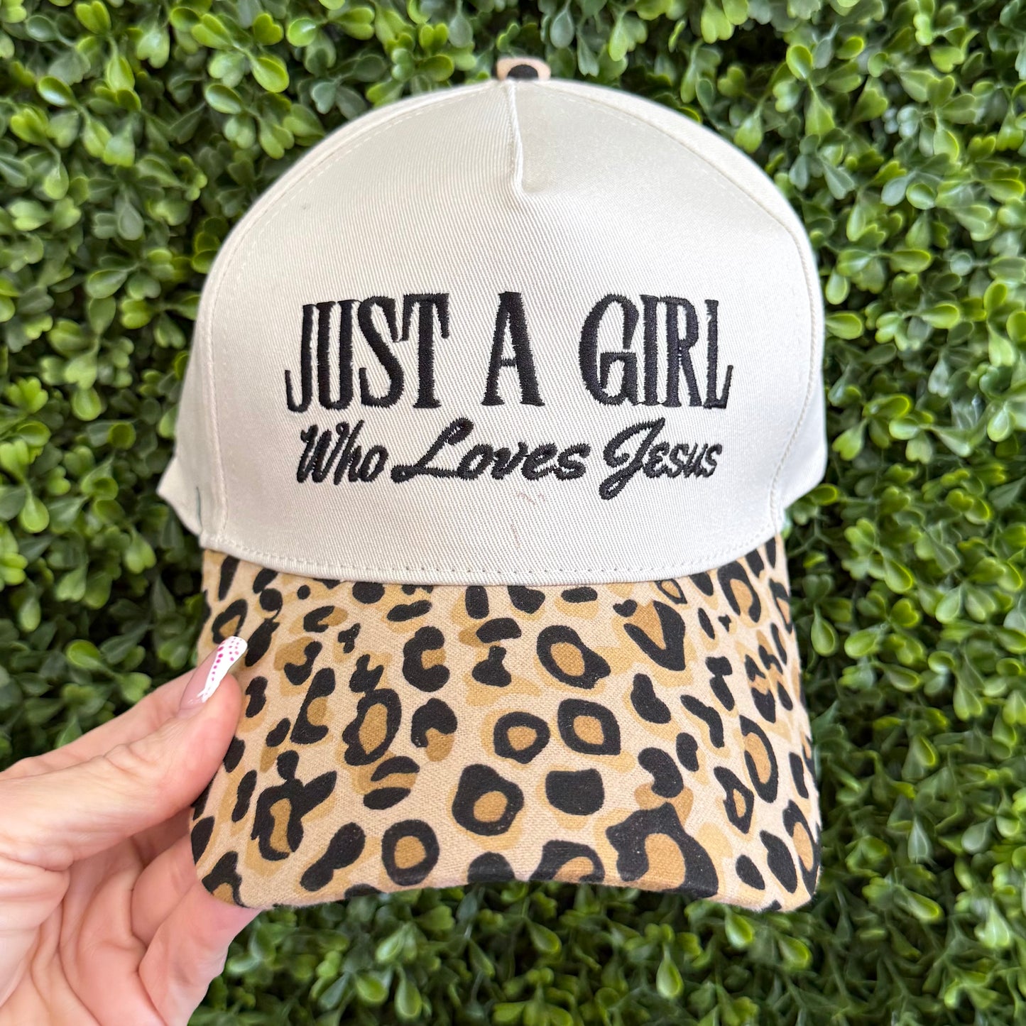 Just A Girl Who Loves Jesus Hat