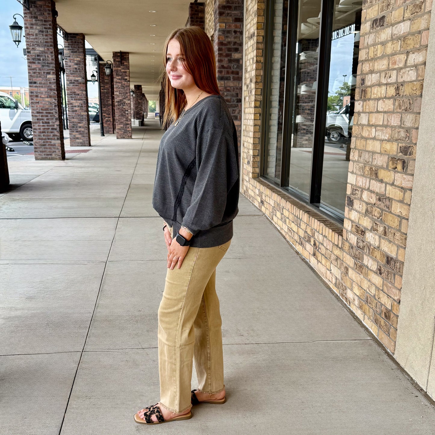 Acid-Washed Stretchy Light Weight Jean