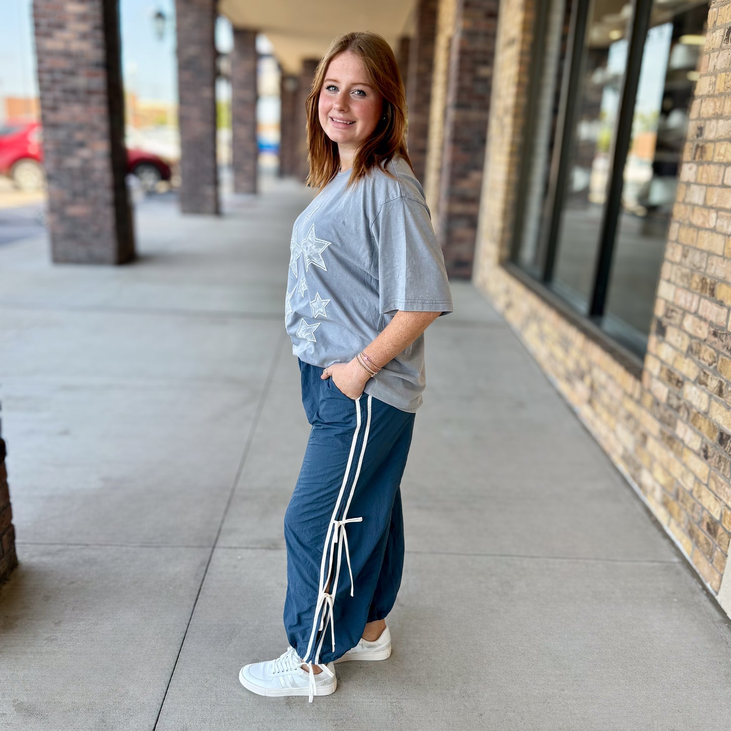 Bow Tie Wind Pants