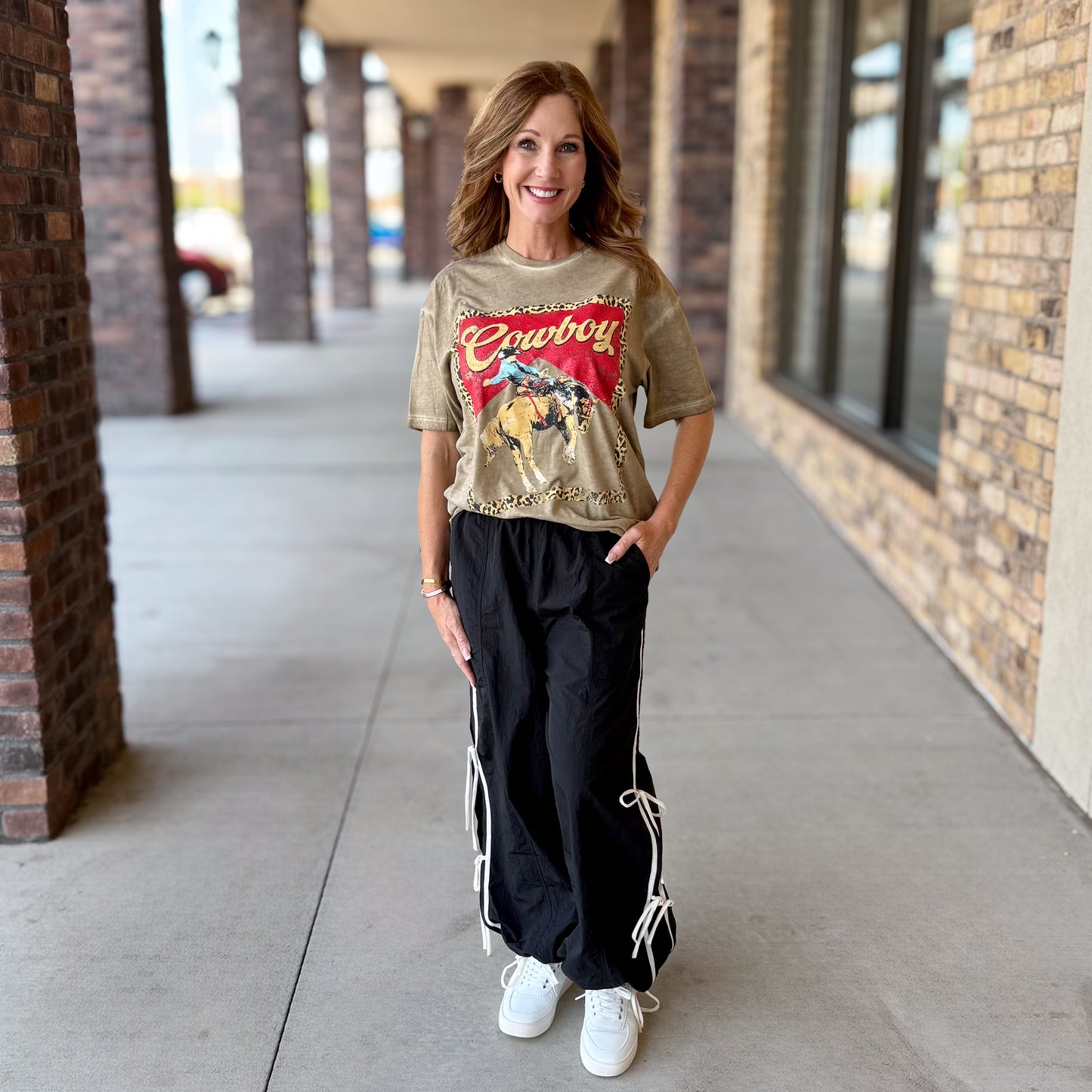 Bow Tie Wind Pants