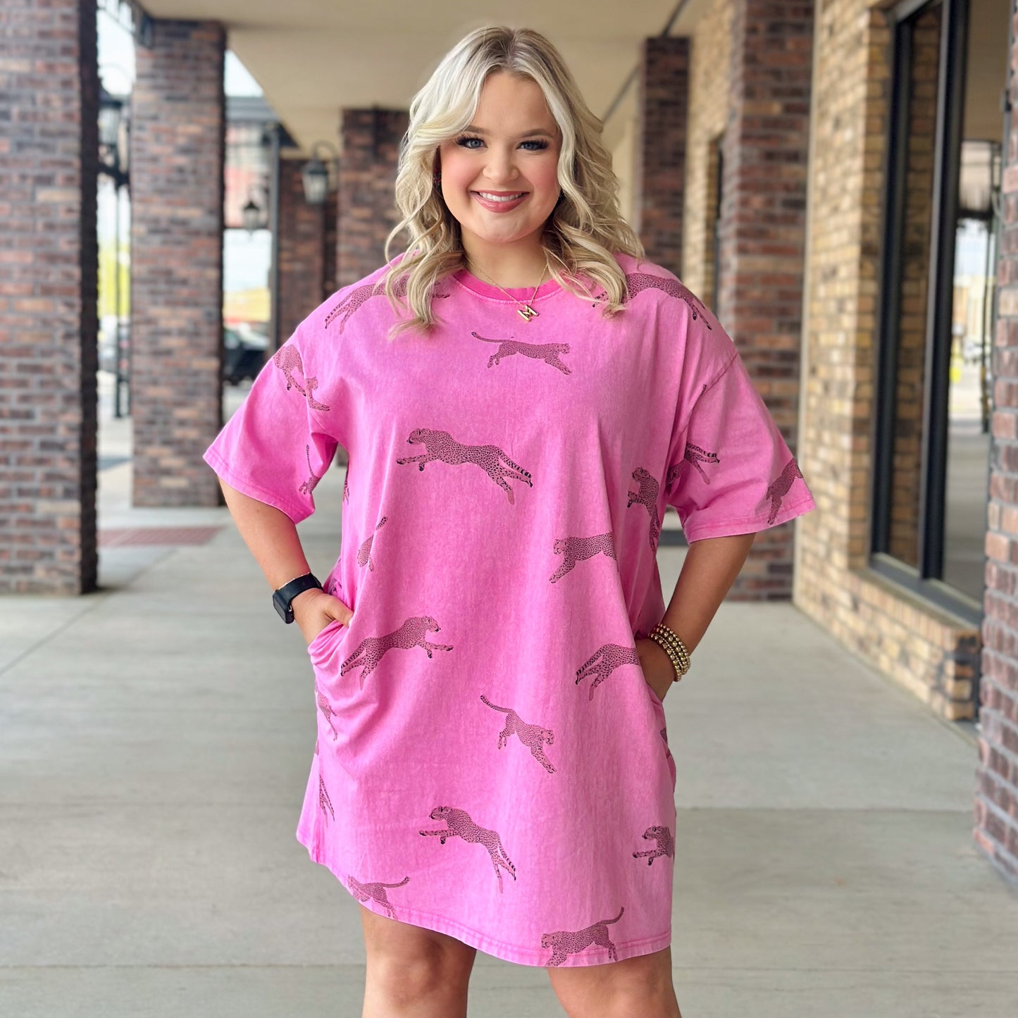 Wild For You T-Shirt Dress