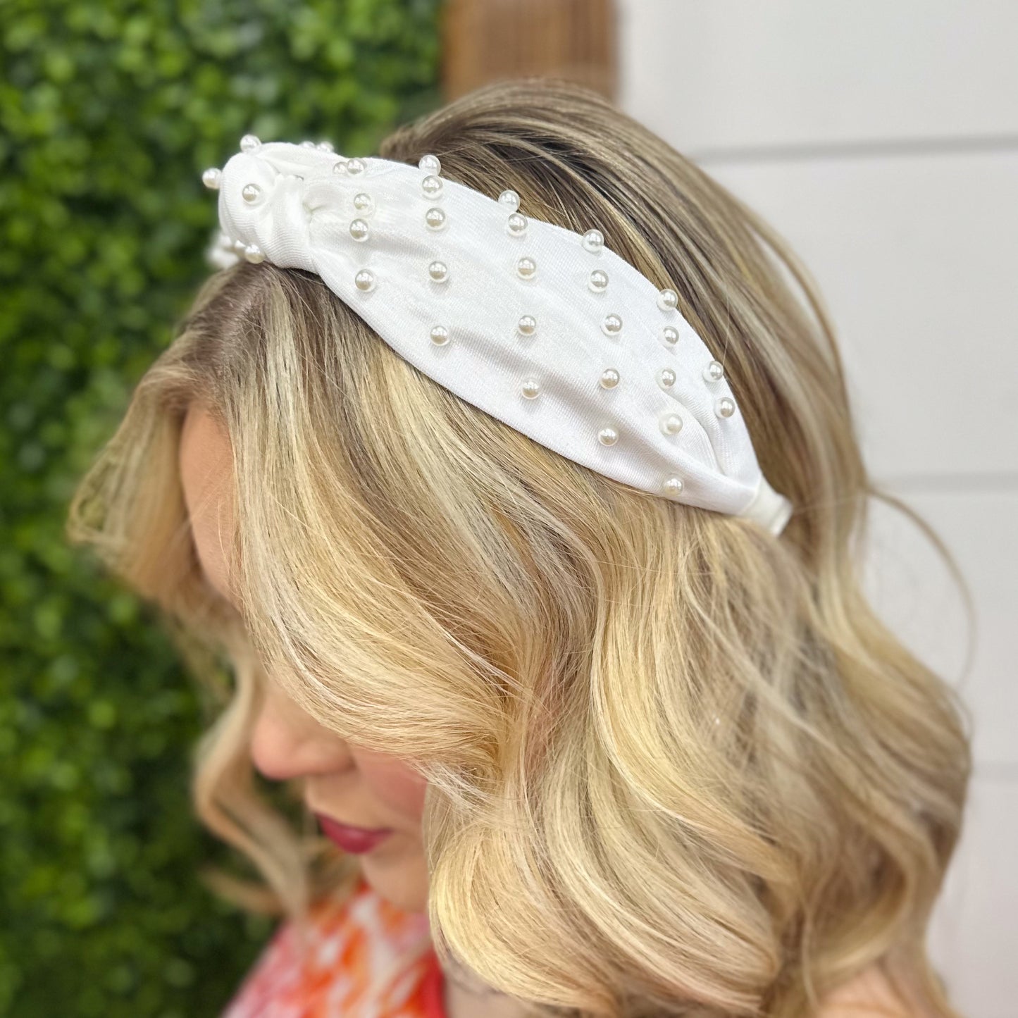 White Pearl Headband
