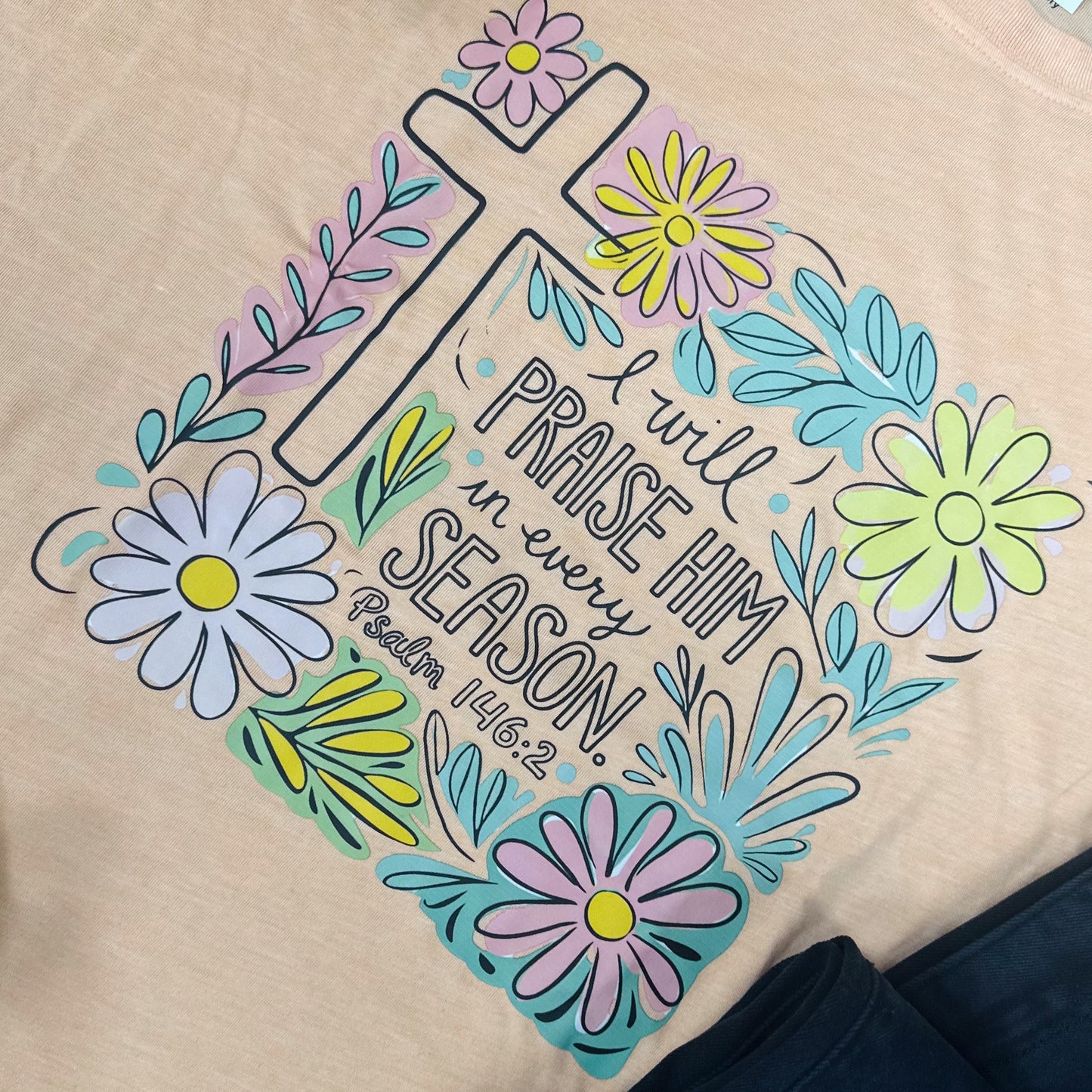 I Will Praise Him In Every Season Graphic Tee