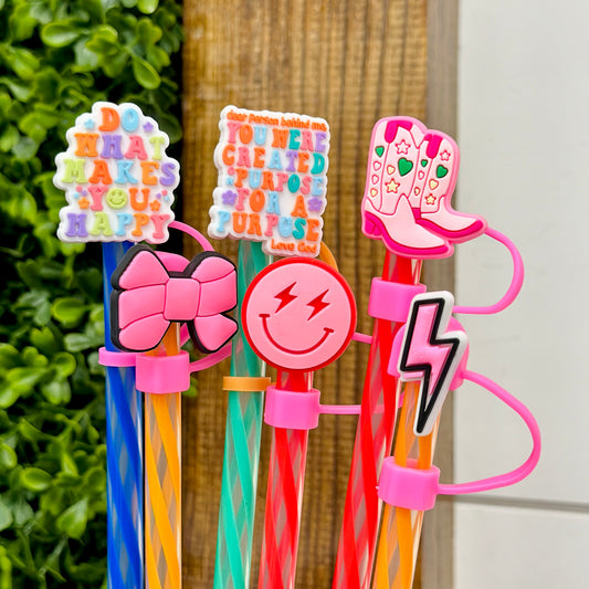 Summer Straw Toppers
