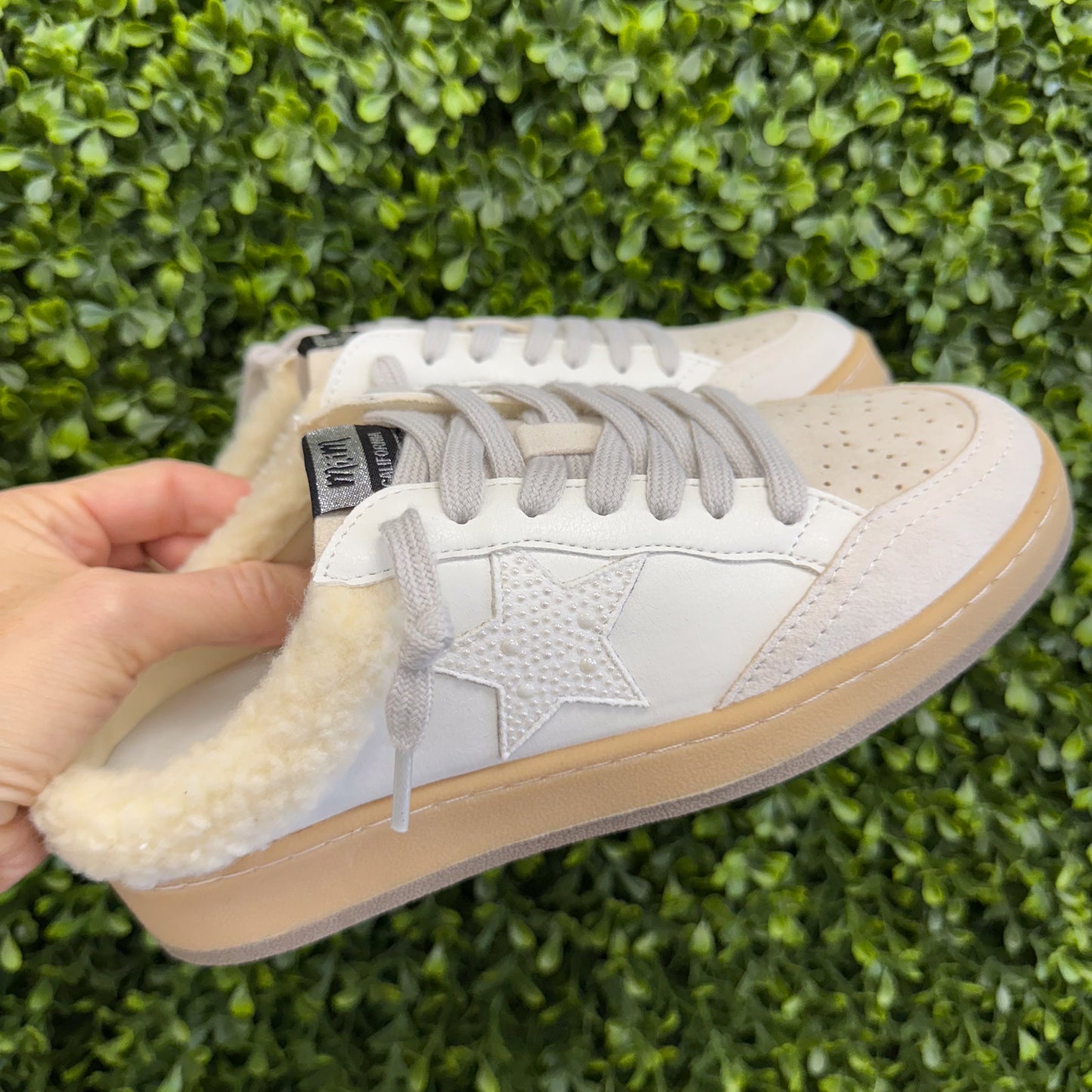 Fall Vibes Slide On Sneaker w/ Sherpa