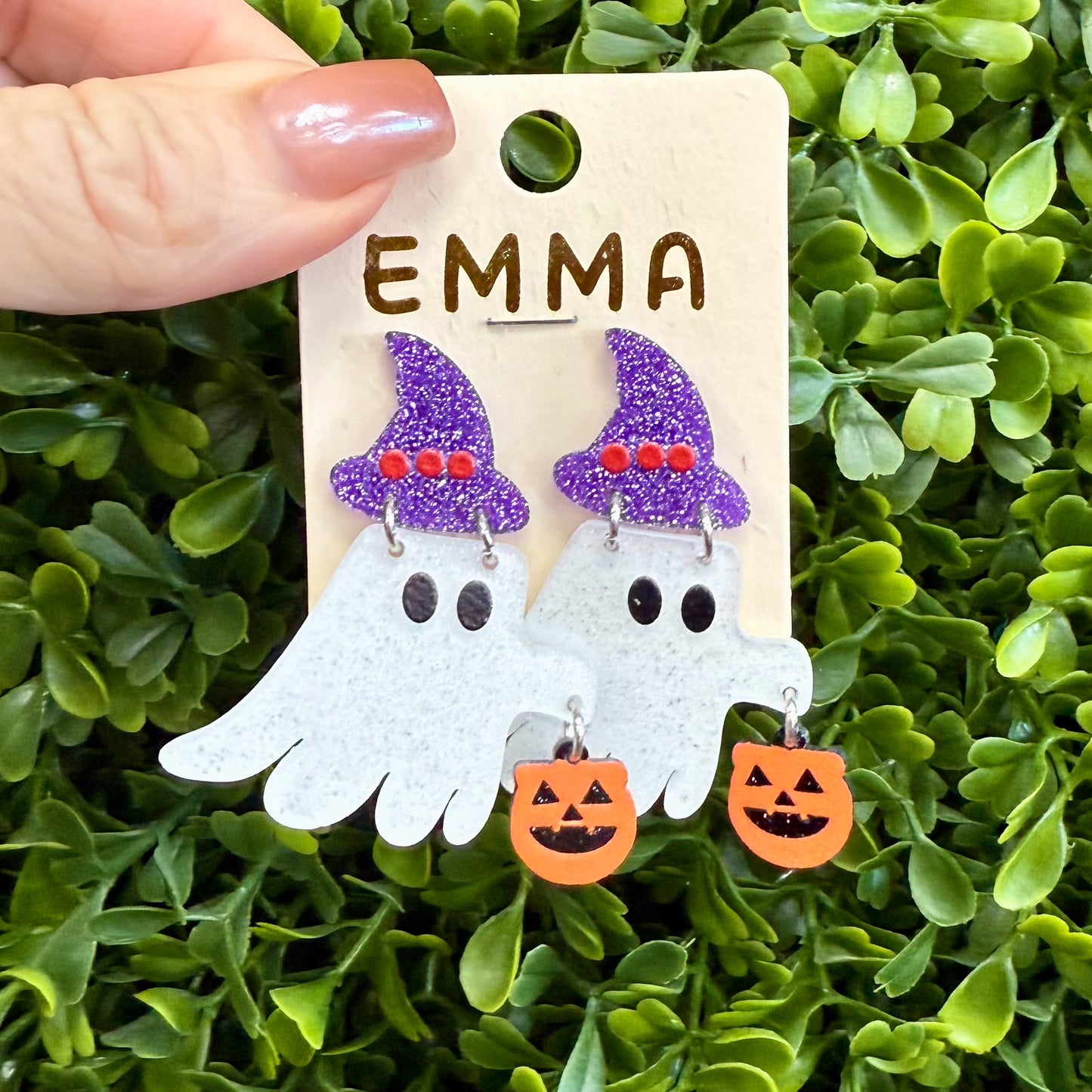 Boo Ghost Earrings