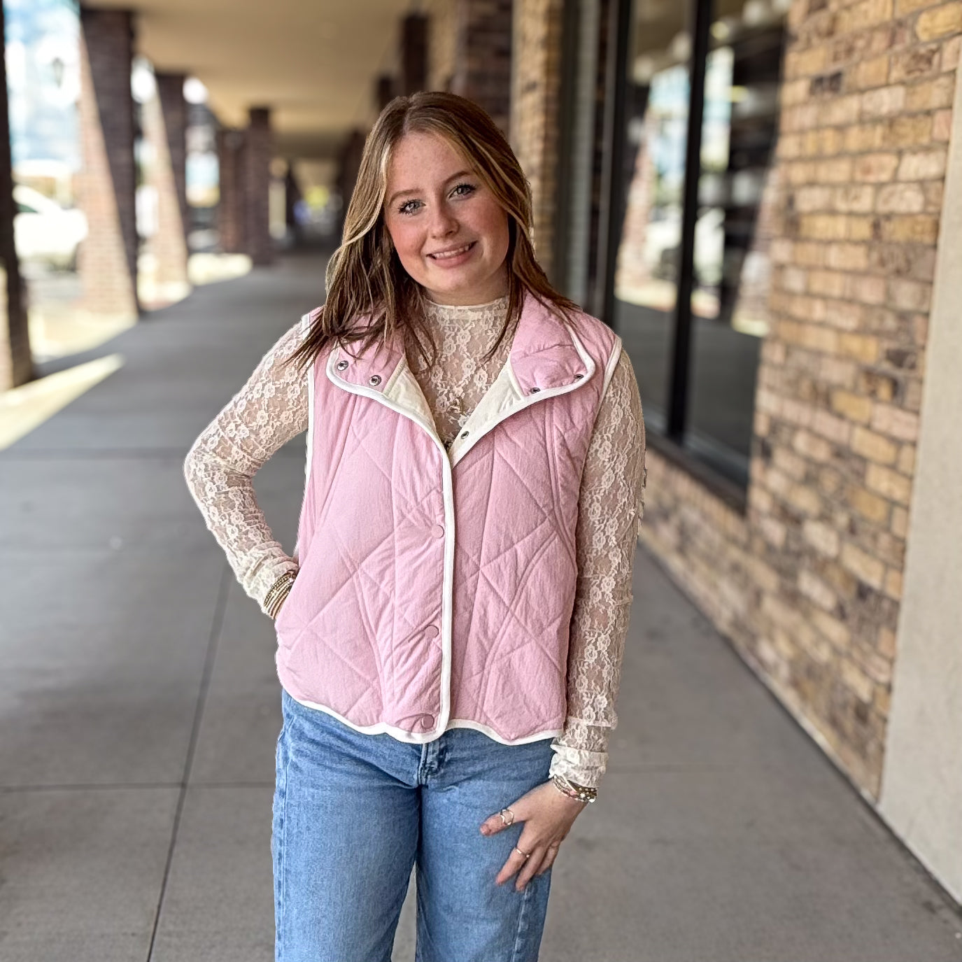 Sweet Baby Pink Vest