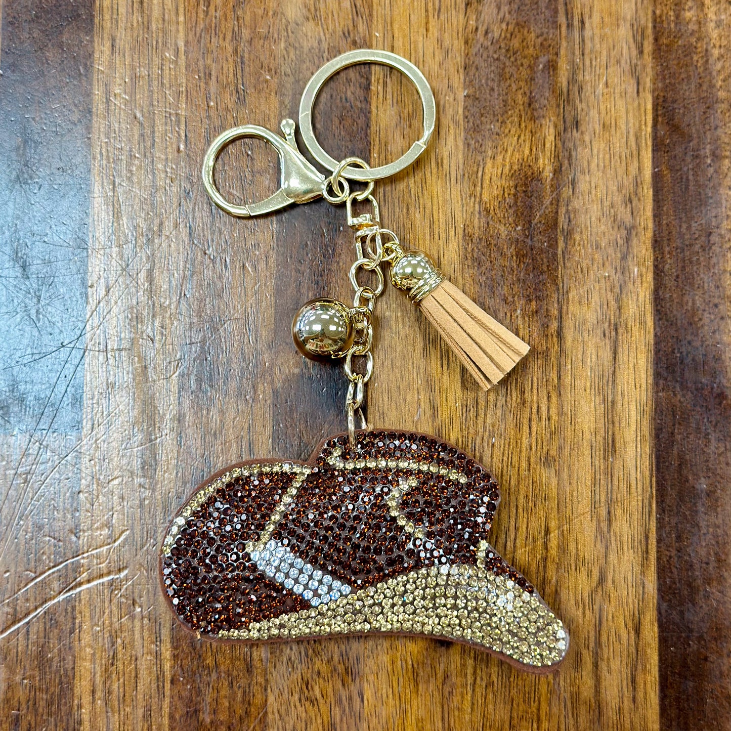 Yeehaw Cowgirl Keychain