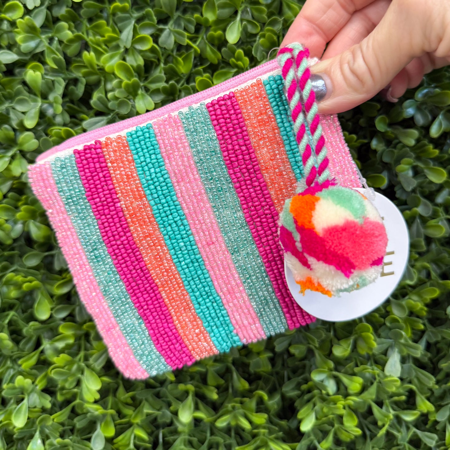 Jane Marie Beaded Howdy Coin Bag