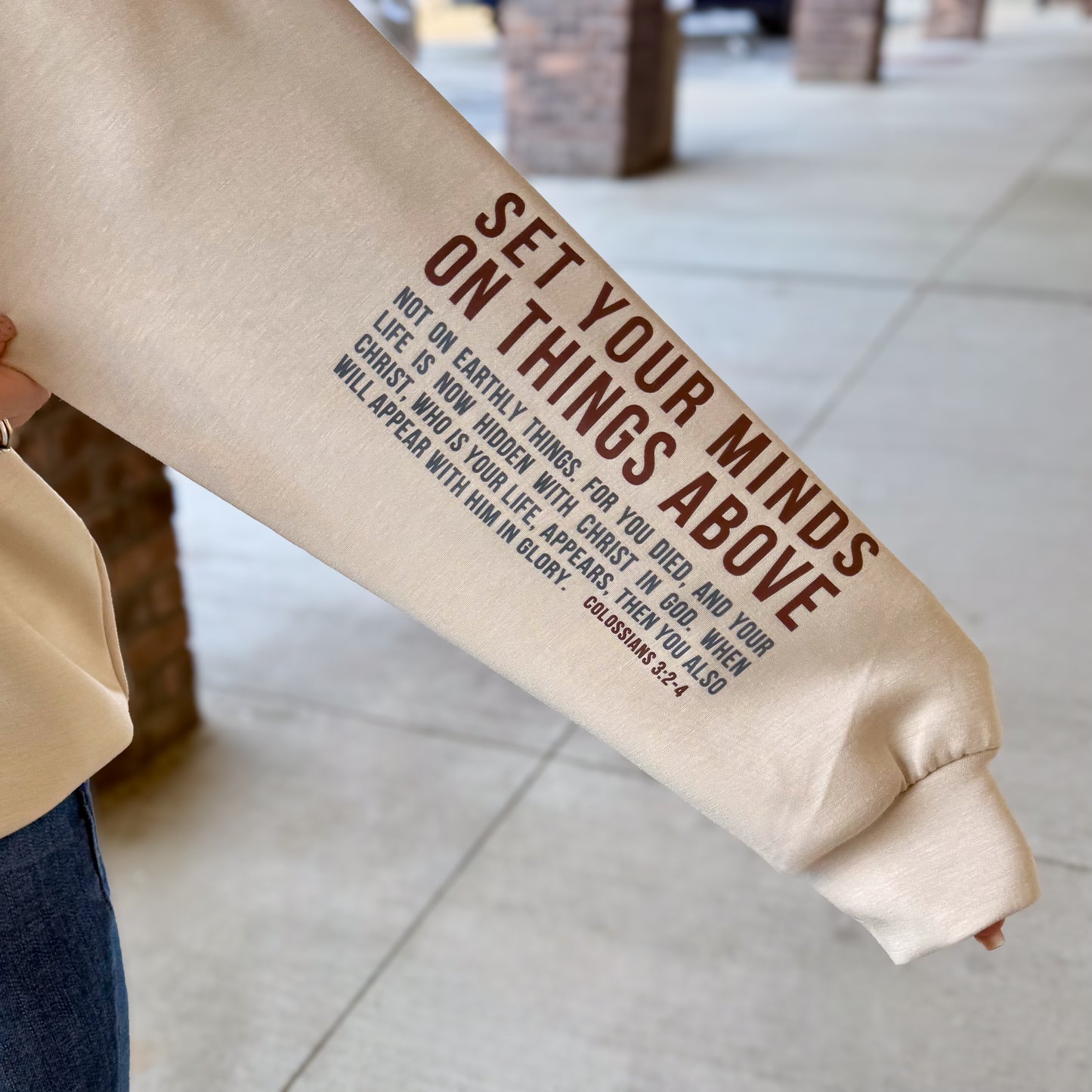 1 Colossians Scuba Sweatshirt