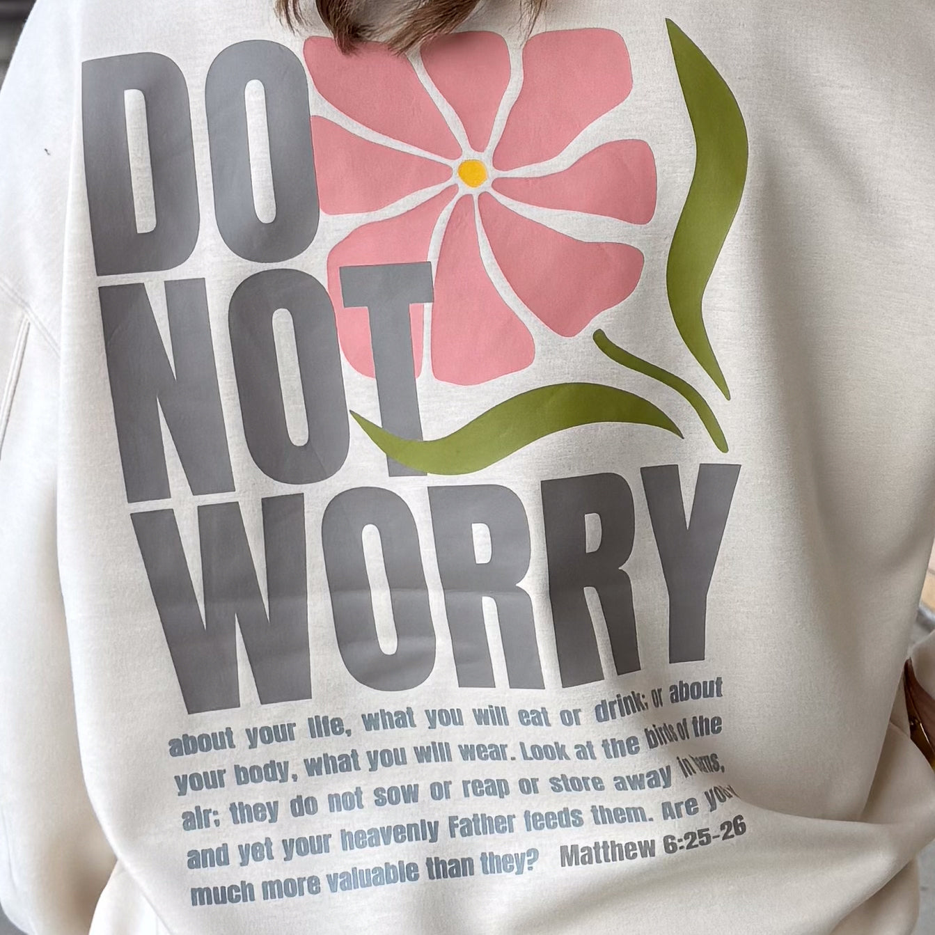 Do Not Worry Scuba Sweatshirt