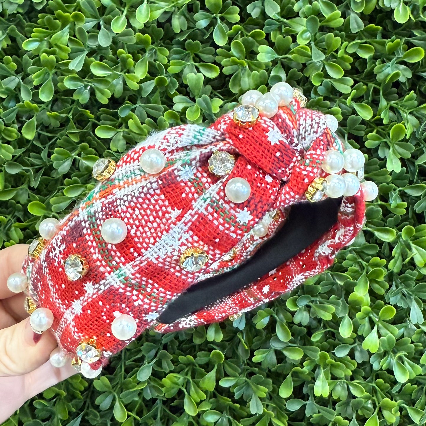Christmas Plaid Headband