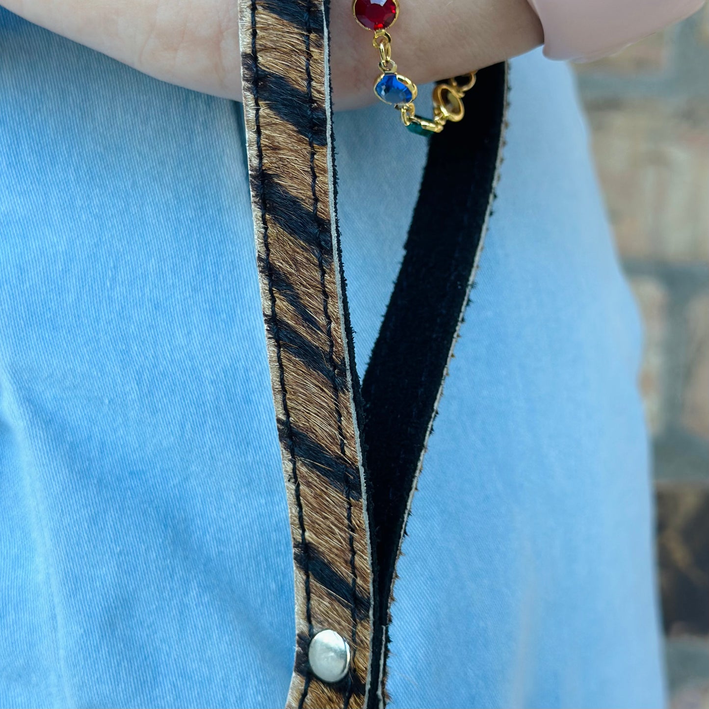 Tiger Wristlet