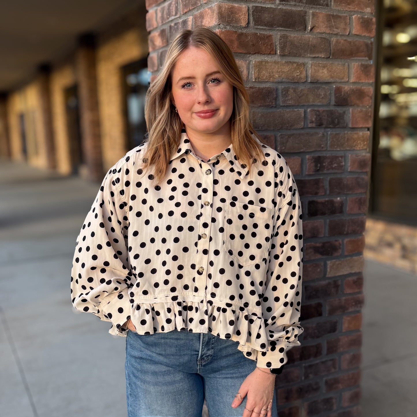 Polka Dot Fun Blouse