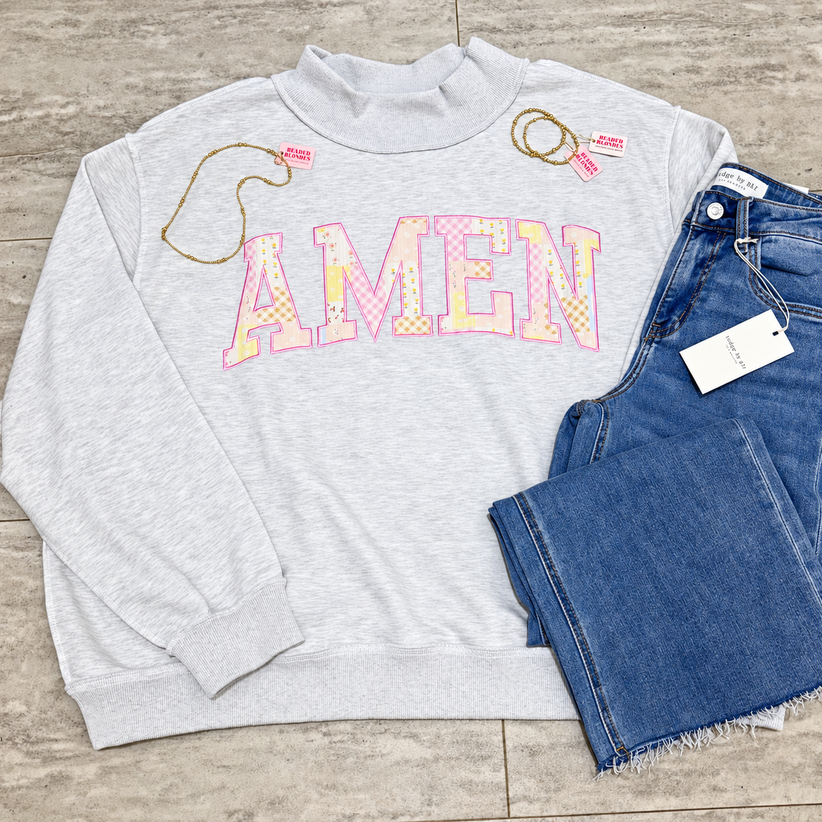 AMEN Mock Neck
