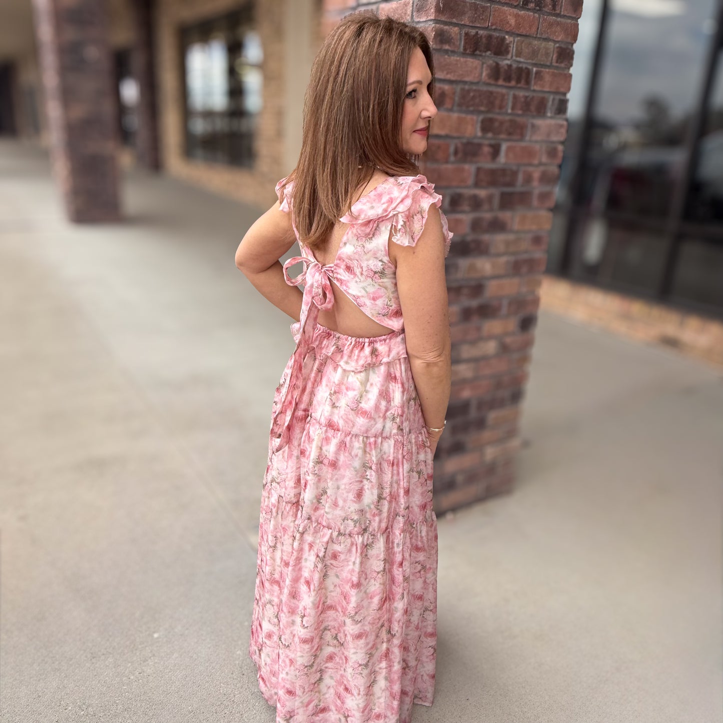 Whispering Petals Dress