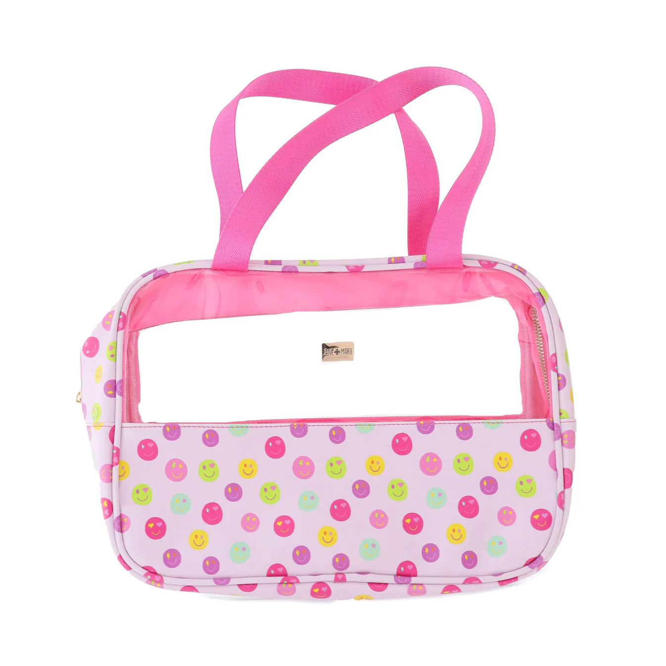 Jane Marie Smiley Face Large Cosmetic/Travel Bag