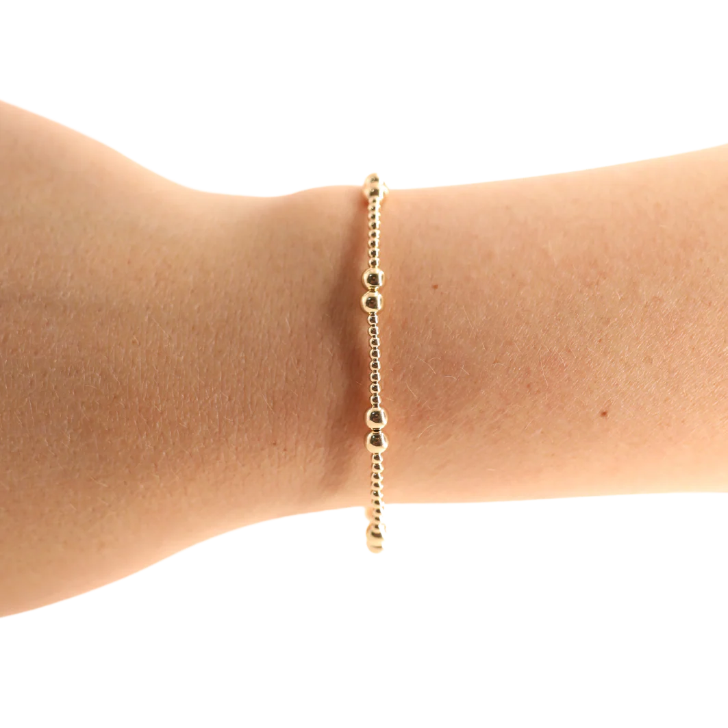 Beaded Blondes: Leah Bracelet - Gold