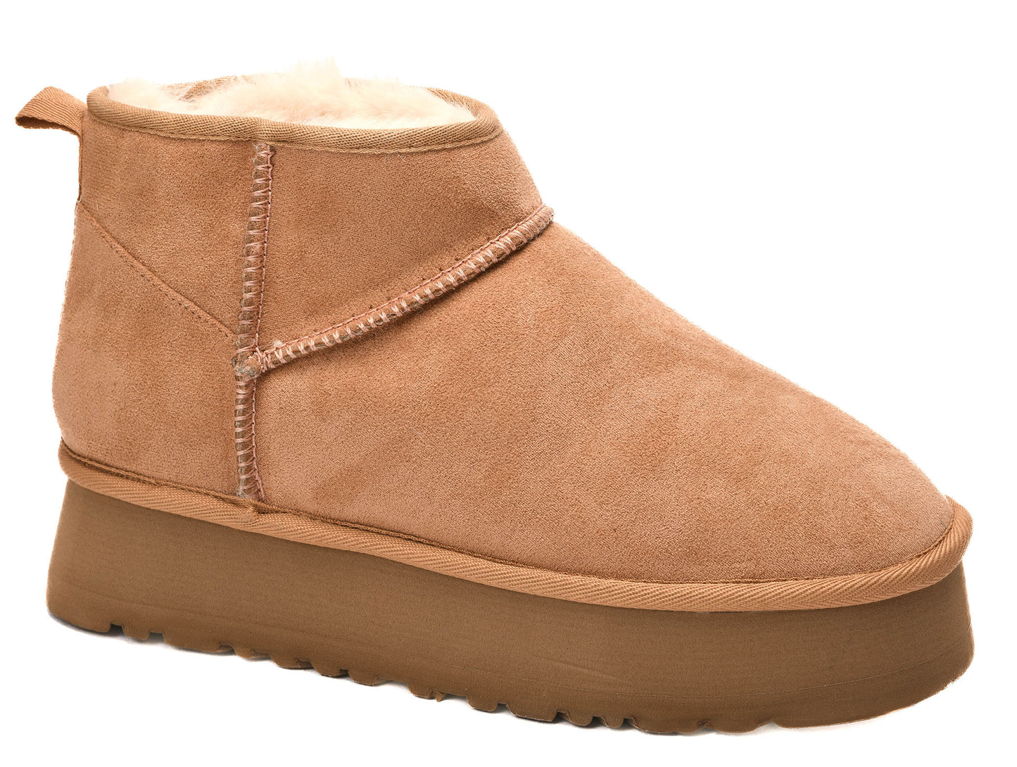 Corkys Room Service Platform Boots: Camel