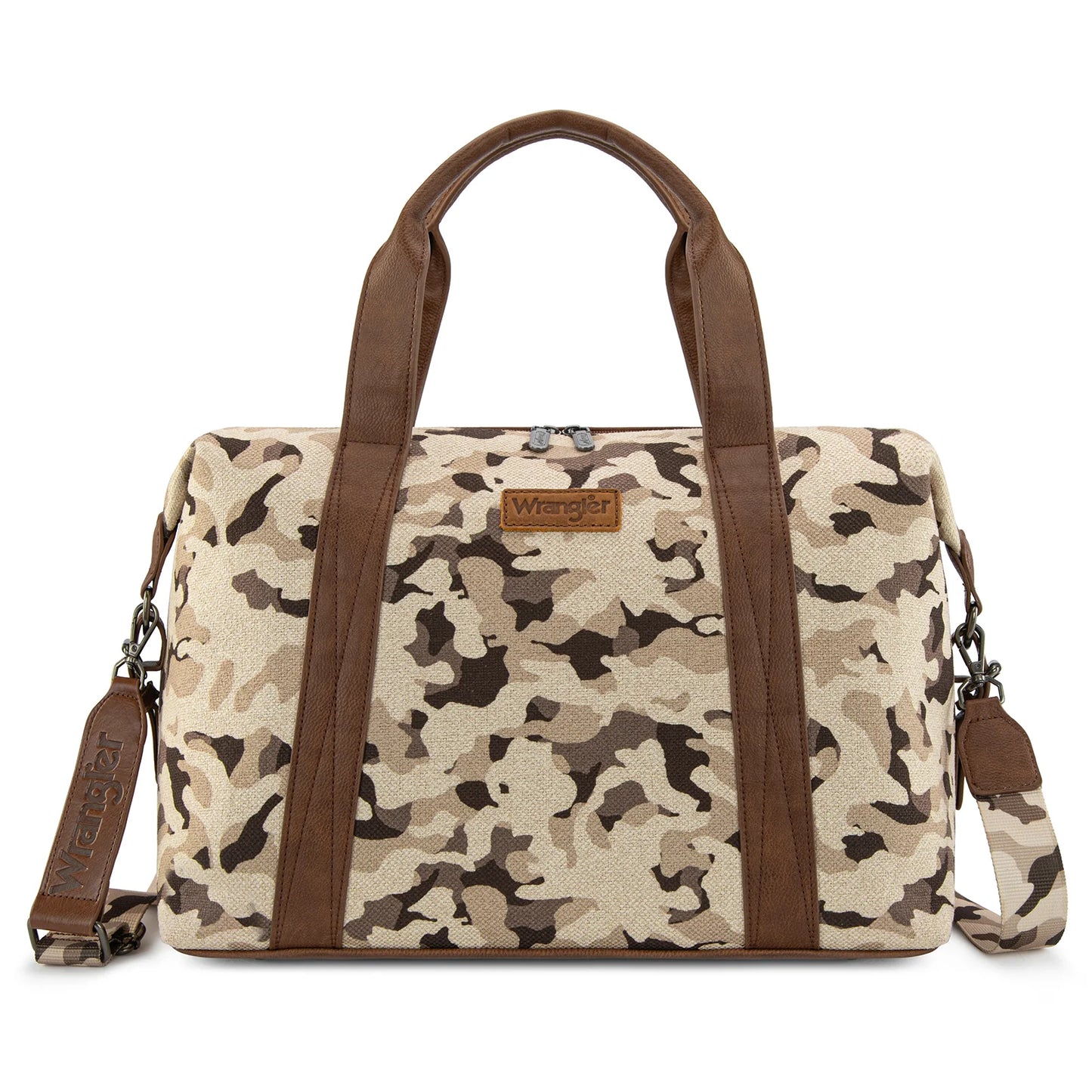 Wrangler Camo Print Duffle Bag