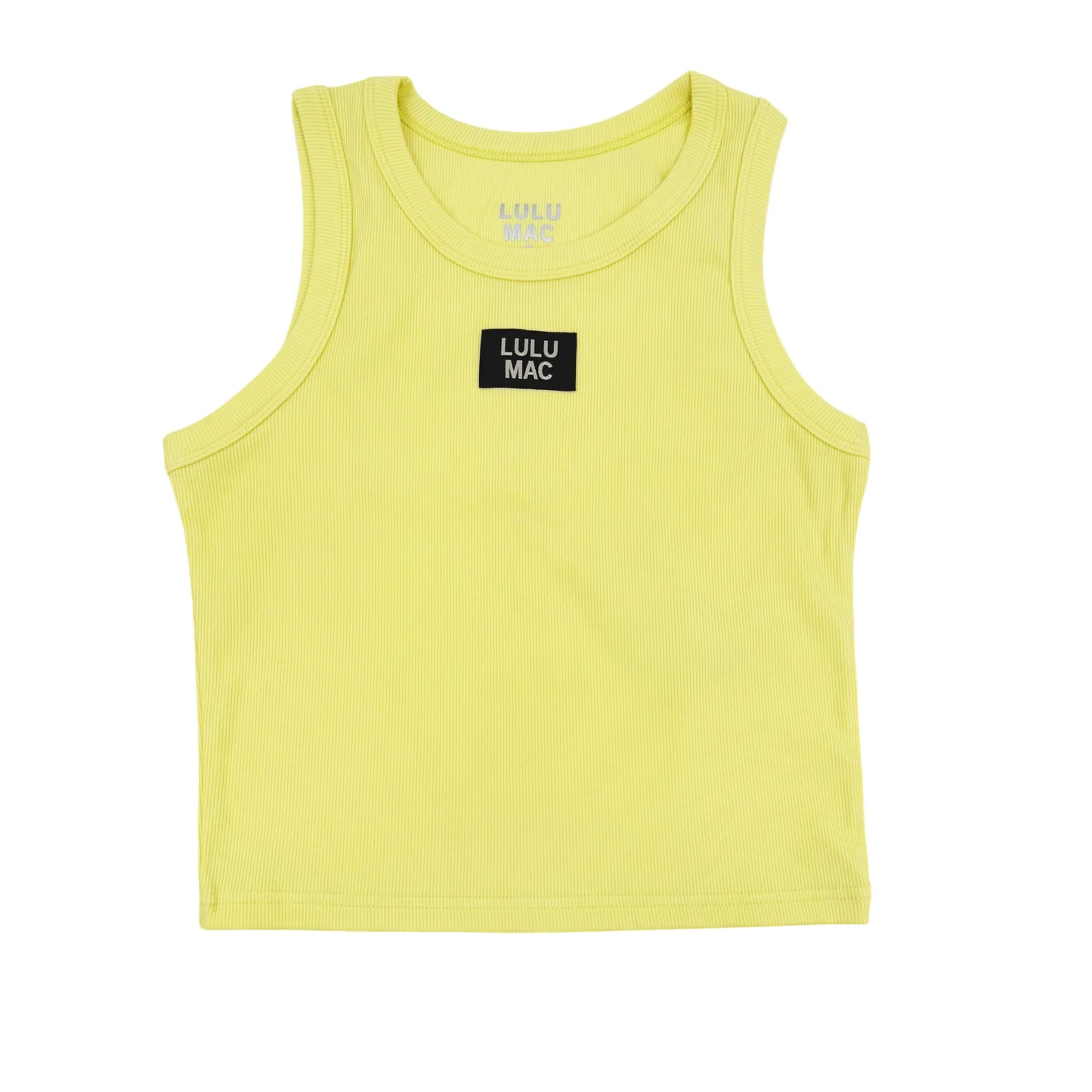 Lulu Mac Tank: Neon Yellow