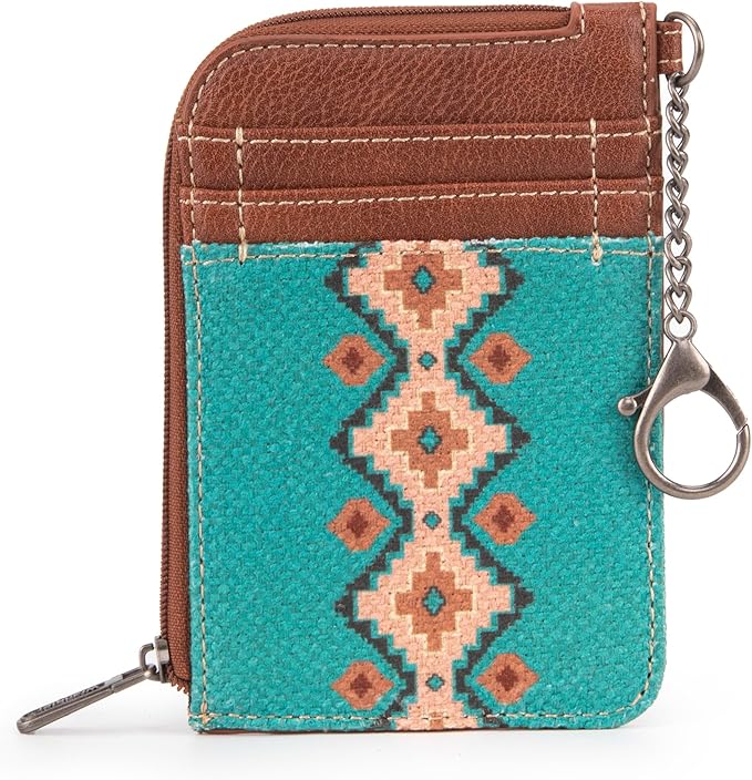 Wrangler Mini Zip Card Case