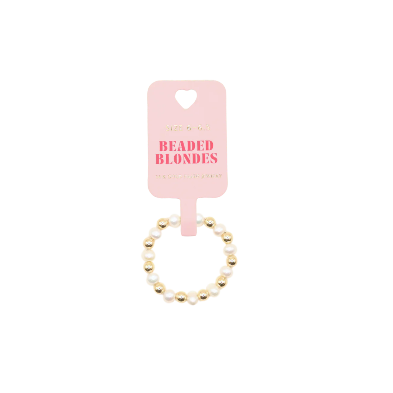 Beaded Blondes: Coastal Pearl Ring