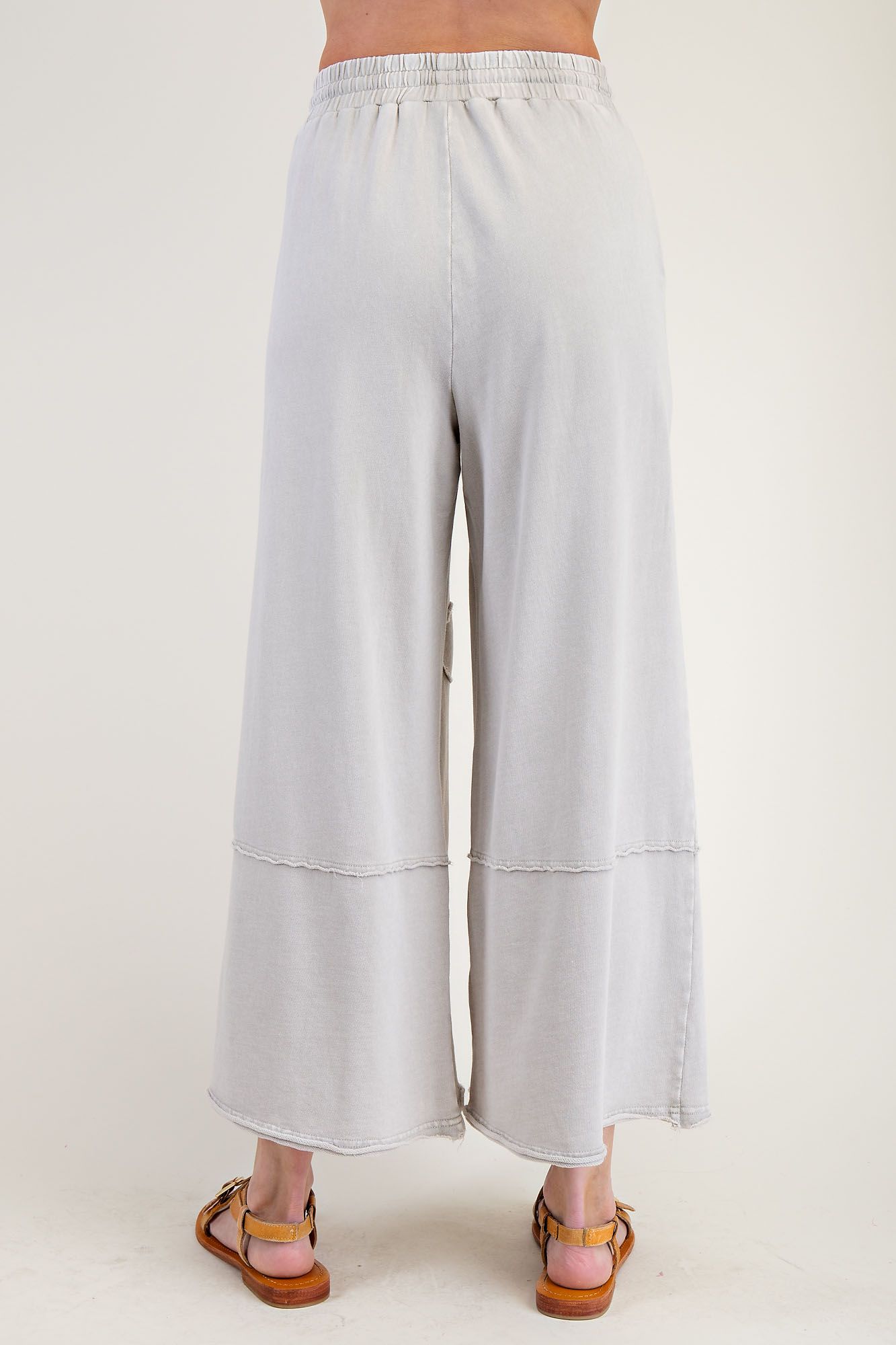 Flower Patch Mineral Washed Knit Pants