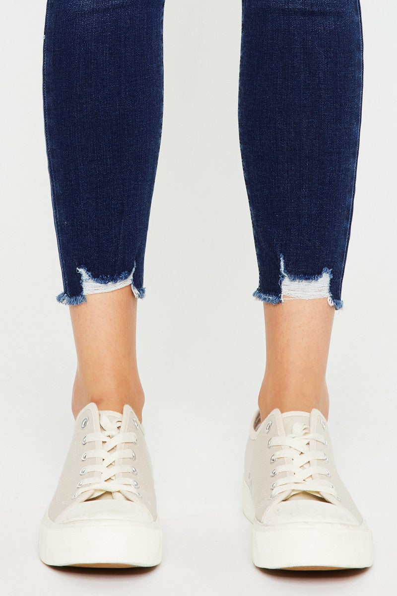 KanCan Mid Rise Ankle Skinny Jean